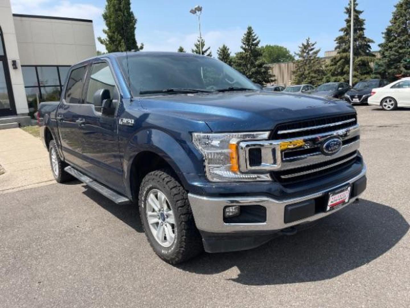 2018 Lightning Blue Metallic /Black, premium cloth Ford F-150 XLT SuperCrew 5.5-ft. Bed 4WD (1FTEW1EG2JK) with an 3.5L V6 TURBO engine, 6-Speed Automatic transmission, located at 3301 W Hwy 13, Burnsville, MN, 55337, (952) 460-3200, 44.775333, -93.320808 - Photo#2