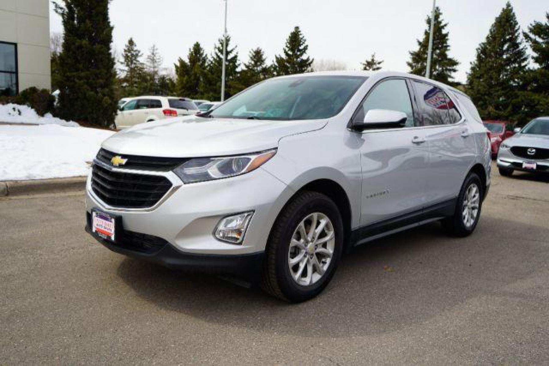 2020 Silver Ice Metallic Chevrolet Equinox LT AWD (2GNAXTEV8L6) with an 1.5L L4 DOHC 16V TURBO engine, 6-Speed Automatic transmission, located at 745 S Robert St, St. Paul, MN, 55107, (651) 222-2991, 44.923389, -93.081215 - Photo #28