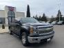 2015 Black Chevrolet Silverado 1500 LT Crew Cab 4WD (3GCUKREC0FG) with an 5.3L V8 OHV 16V engine, 6-Speed Automatic transmission, located at 3301 W Hwy 13, Burnsville, MN, 55337, (952) 460-3200, 44.775333, -93.320808 - Photo#0