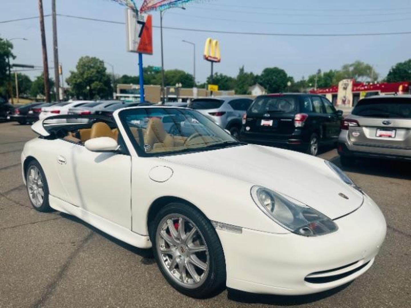 2000 WHITE Porsche 911 Carrera Cabriolet (WP0CA2994YS) with an 3.4L H6 DOHC 24V engine, 6-Speed Manual transmission, located at 3301 W Hwy 13, Burnsville, MN, 55337, (952) 460-3200, 44.775333, -93.320808 - Photo#20