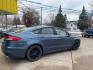 2019 Blue Metallic Ford Fusion SE (3FA6P0HD8KR) with an 1.5L L4 DOHC 16V engine, 6-Speed Automatic transmission, located at 745 S Robert St, St. Paul, MN, 55107, (651) 222-2991, 44.923389, -93.081215 - Photo#8