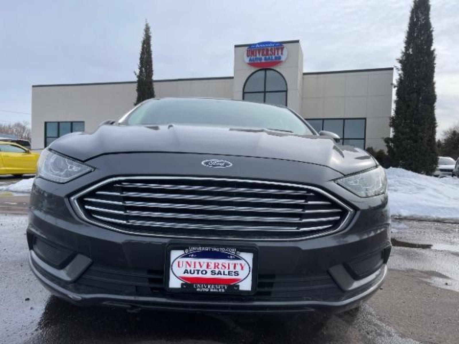 2018 Magnetic Metallic Ford Fusion SE (3FA6P0H74JR) with an 2.5L L4 DOHC 16V engine, 6-Speed Automatic transmission, located at 3301 W Hwy 13, Burnsville, MN, 55337, (952) 460-3200, 44.775333, -93.320808 - Photo #0