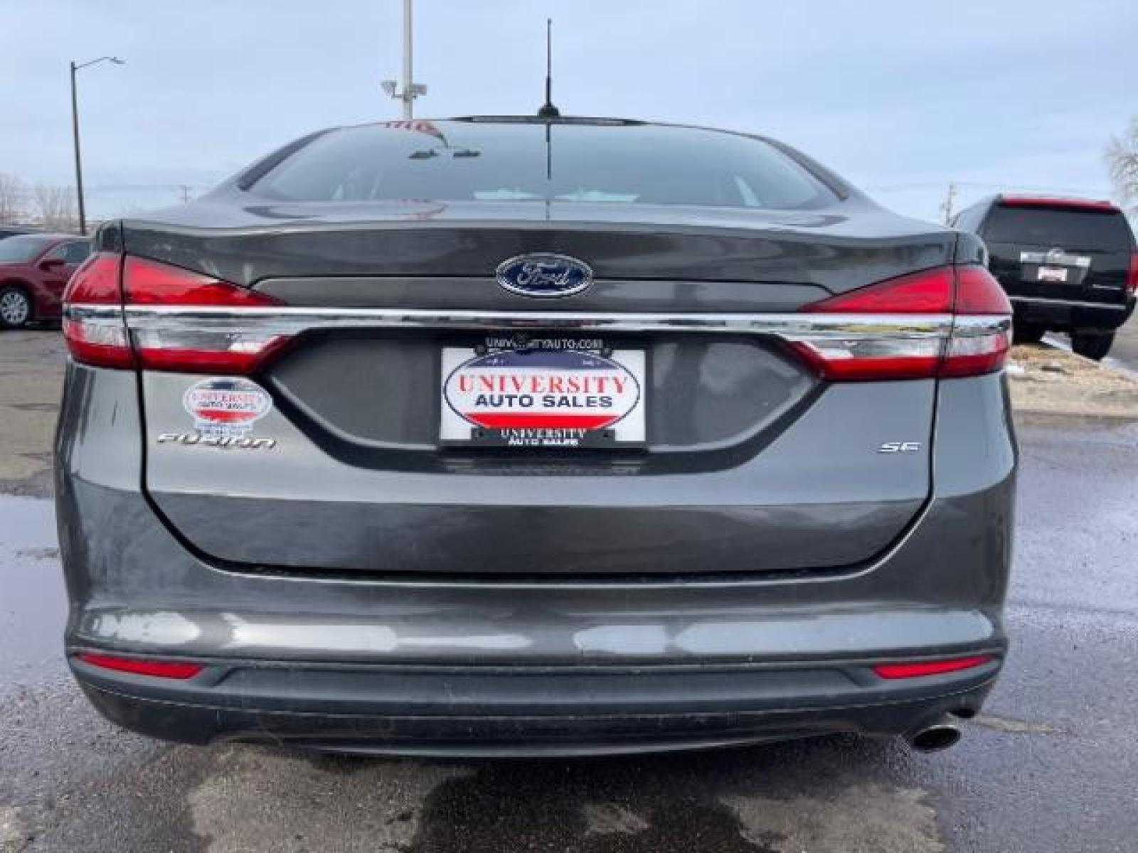 2018 Magnetic Metallic Ford Fusion SE (3FA6P0H74JR) with an 2.5L L4 DOHC 16V engine, 6-Speed Automatic transmission, located at 3301 W Hwy 13, Burnsville, MN, 55337, (952) 460-3200, 44.775333, -93.320808 - Photo #2