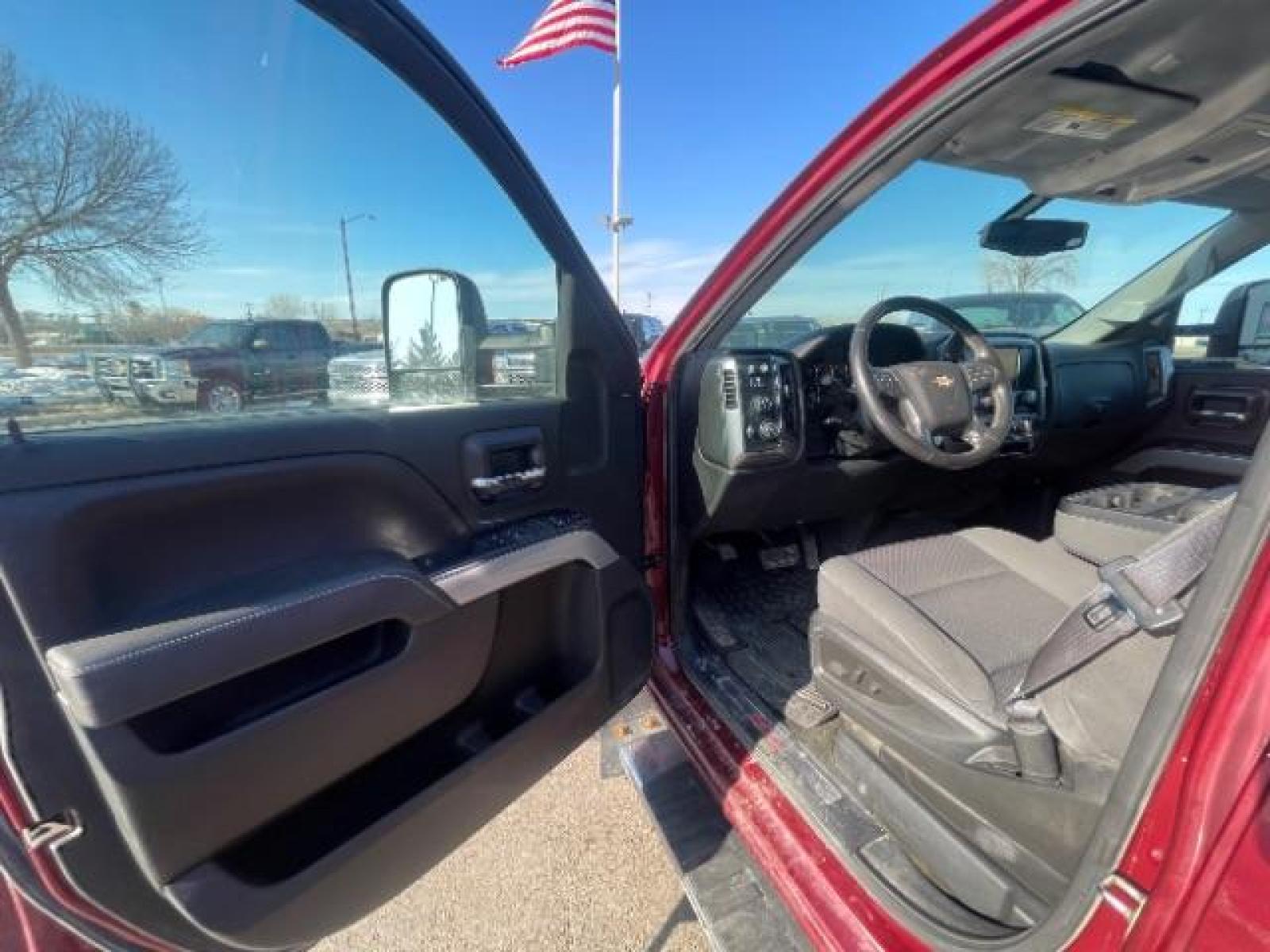 2014 Victory Red Chevrolet Silverado 1500 1LT Double Cab 4WD (1GCVKREC1EZ) with an 5.3L V8 OHV 16V engine, 6-Speed Automatic transmission, located at 3301 W Hwy 13, Burnsville, MN, 55337, (952) 460-3200, 44.775333, -93.320808 - Photo #17