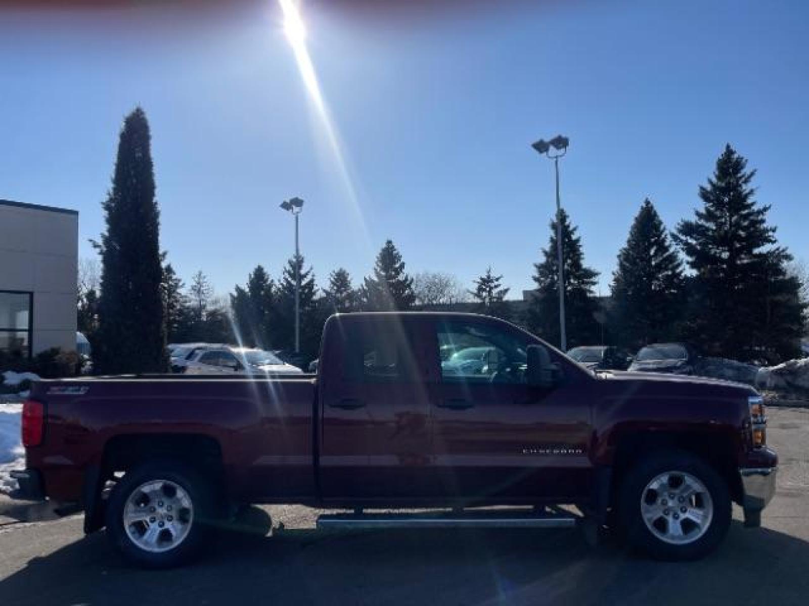 2014 Victory Red Chevrolet Silverado 1500 1LT Double Cab 4WD (1GCVKREC1EZ) with an 5.3L V8 OHV 16V engine, 6-Speed Automatic transmission, located at 3301 W Hwy 13, Burnsville, MN, 55337, (952) 460-3200, 44.775333, -93.320808 - Photo #7