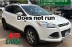 2014 White Platinum Trico Ford Escape Titanium FWD (1FMCU0J96EU) with an 2.0L L4 DOHC 16V engine, 6-Speed Automatic transmission, located at 745 S Robert St, St. Paul, MN, 55107, (651) 222-2991, 44.923389, -93.081215 - Photo#0