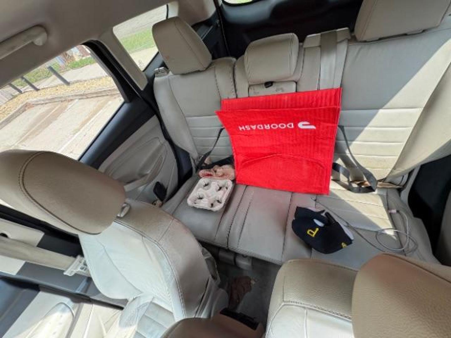 2014 White Platinum Trico Ford Escape Titanium FWD (1FMCU0J96EU) with an 2.0L L4 DOHC 16V engine, 6-Speed Automatic transmission, located at 745 S Robert St, St. Paul, MN, 55107, (651) 222-2991, 44.923389, -93.081215 - Photo#6