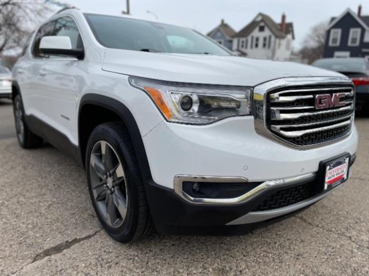 2017 Summit White GMC Acadia SLT-2 AWD (1GKKNWLS3HZ) with an 3.6L V6 DOHC 24V engine, 6-Speed Automatic transmission, located at 745 S Robert St, St. Paul, MN, 55107, (651) 222-2991, 44.923389, -93.081215 - Photo#2