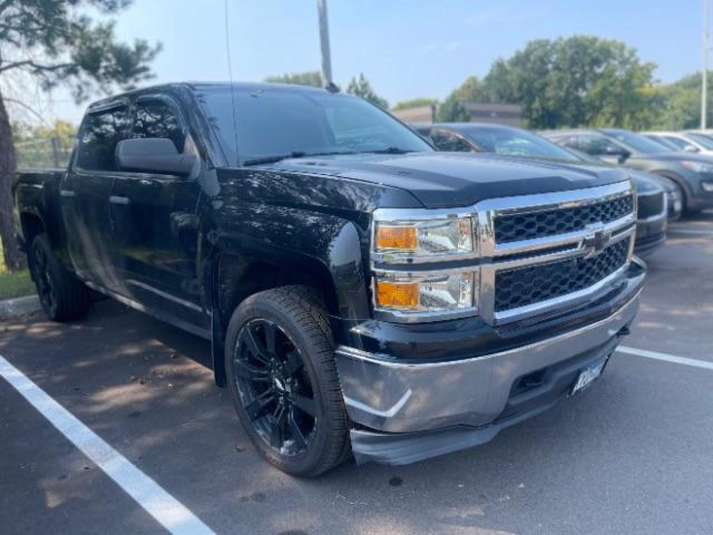 2014 Black Chevrolet Silverado 1500 1LT Crew Cab 4WD (3GCUKREC6EG) with an 5.3L V8 OHV 16V engine, 6-Speed Automatic transmission, located at 3301 W Hwy 13, Burnsville, MN, 55337, (952) 460-3200, 44.775333, -93.320808 - Photo#14