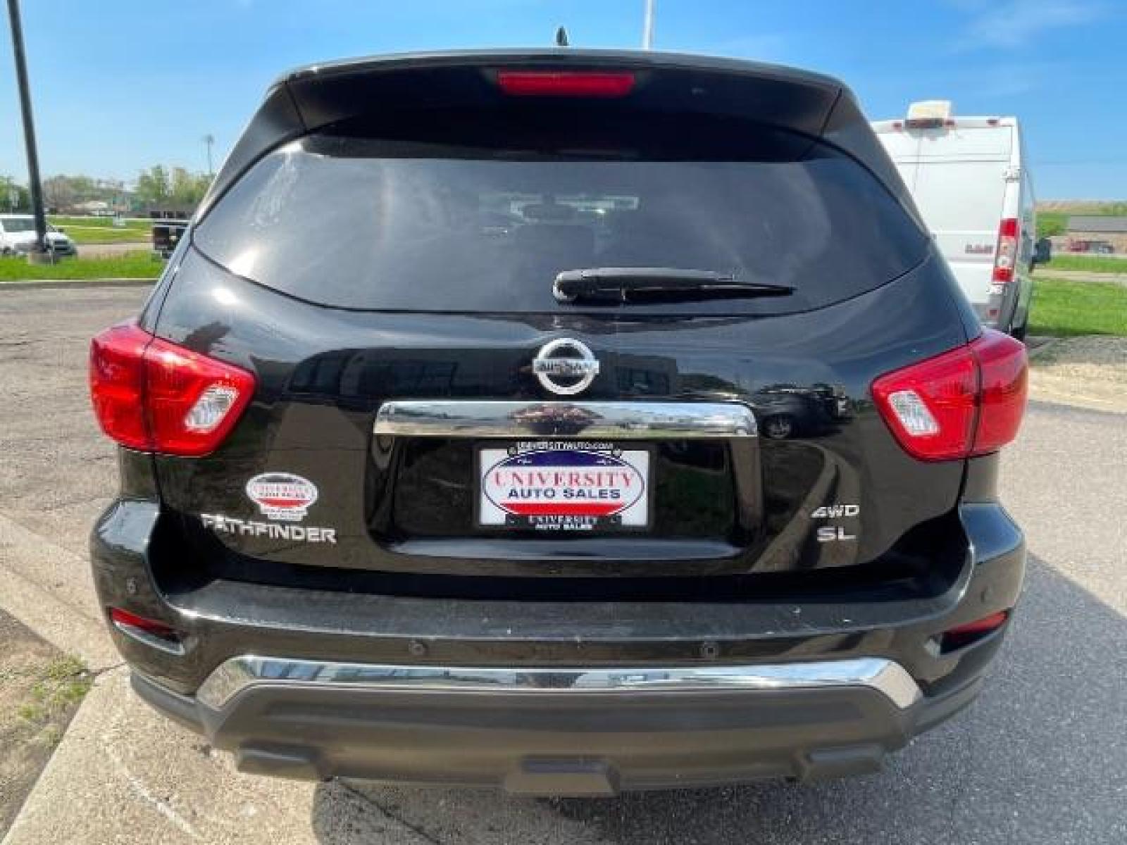 2019 Magnetic Black Pearl Nissan Pathfinder SL 4WD (5N1DR2MM0KC) with an 3.5L V6 DOHC 24V engine, Continuously Variable Transmission transmission, located at 3301 W Hwy 13, Burnsville, MN, 55337, (952) 460-3200, 44.775333, -93.320808 - Photo #2