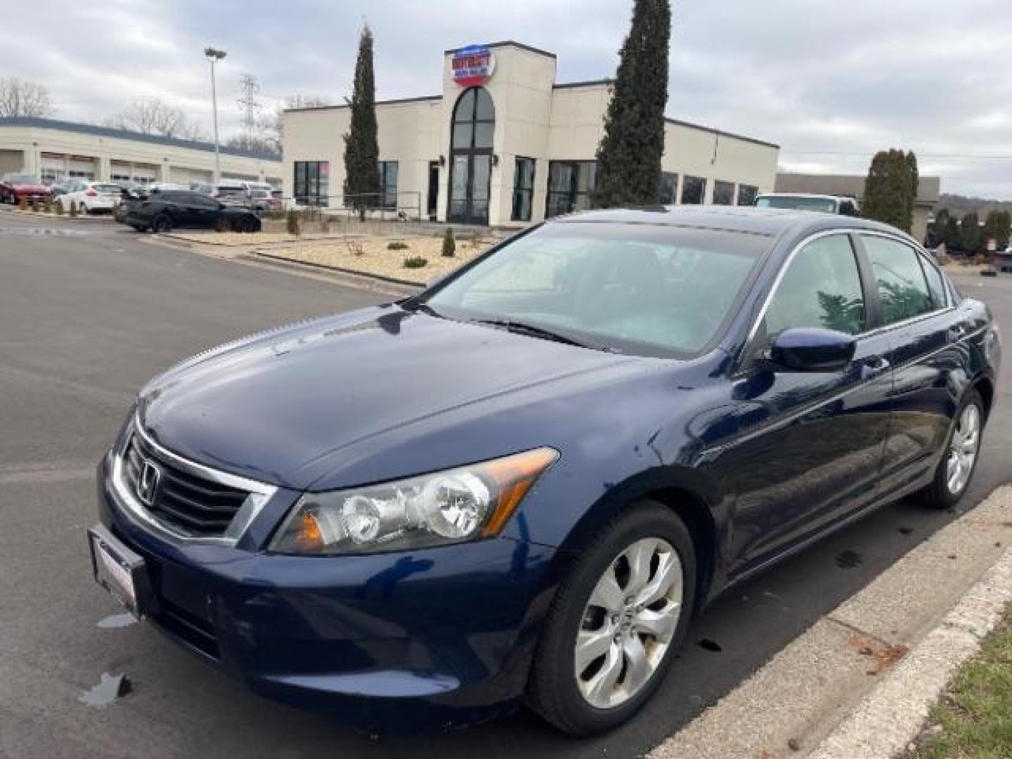 2009 Royal Blue Pearl Honda Accord EX Sedan AT (1HGCP267X9A) with an 2.4L L4 DOHC 16V engine, 5-Speed Automatic transmission, located at 3301 W Hwy 13, Burnsville, MN, 55337, (952) 460-3200, 44.775333, -93.320808 - Photo#1