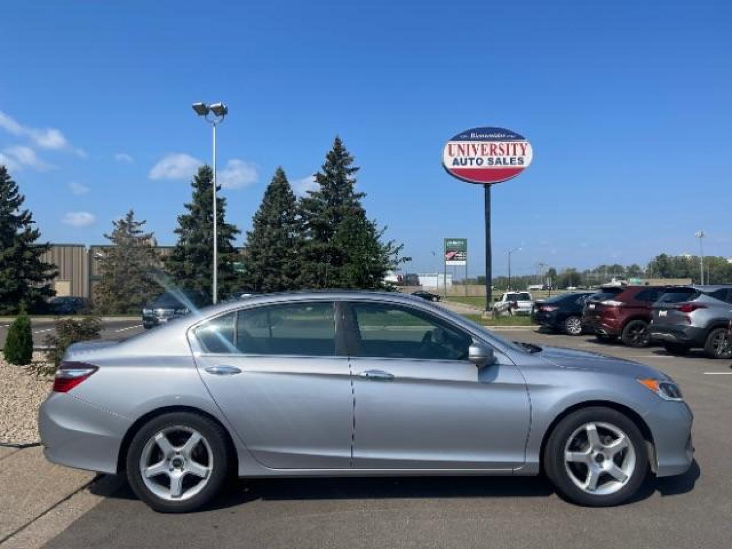 2016 Lunar Silver Metalli Honda Accord EX-L Sedan CVT w/ Ho (1HGCR2F98GA) with an 2.4L L4 DOHC 16V engine, Continuously Variabl transmission, located at 745 S Robert St, St. Paul, MN, 55107, (651) 222-2991, 44.923389, -93.081215 - Photo#2