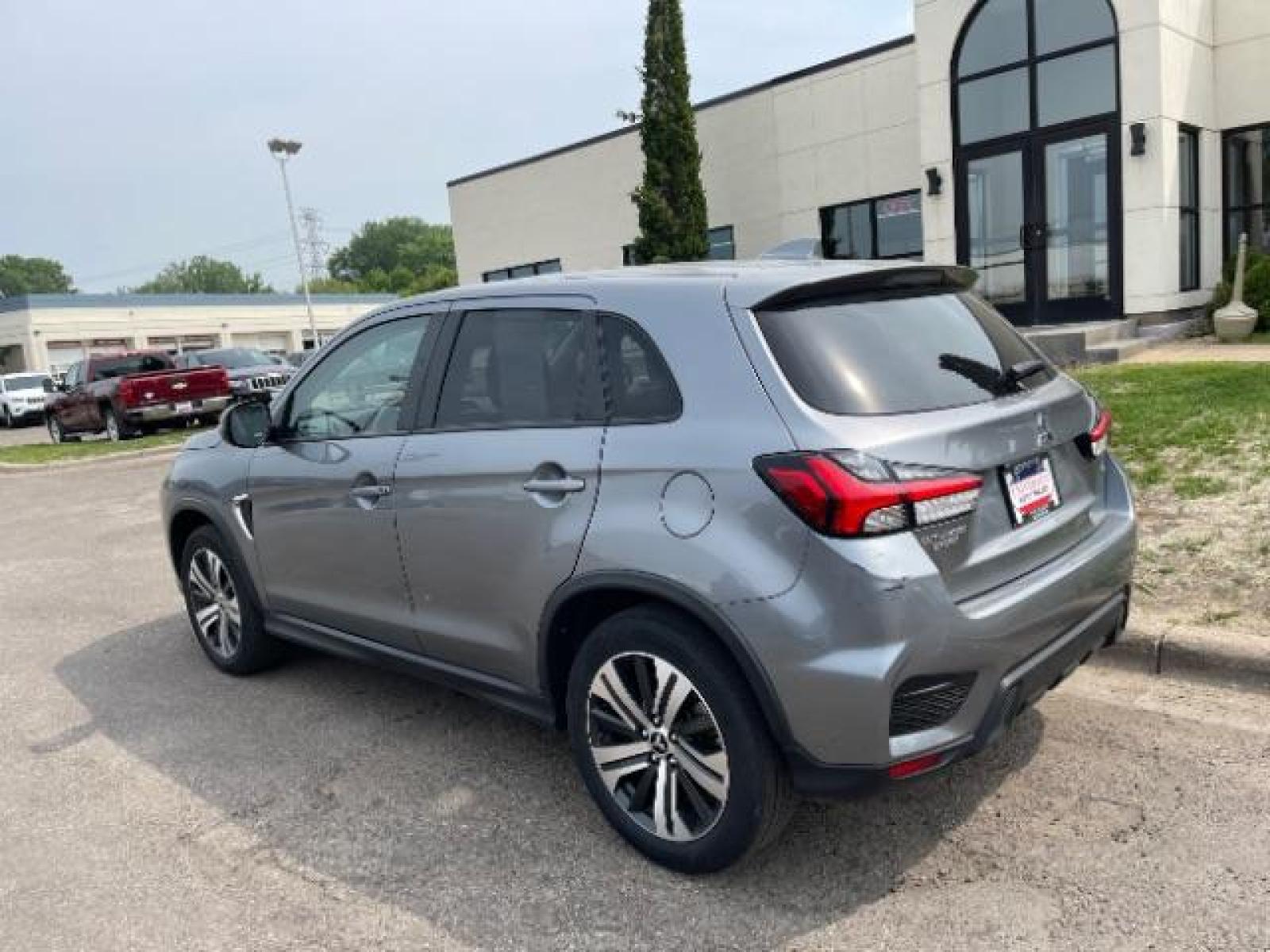 2021 Mercury Gray Metallic Mitsubishi Outlander Sport 2.0 ES AWD (JA4ARUAU7MU) with an 2.0L L4 DOHC 16V engine, Continuously Variable Transmission transmission, located at 3301 W Hwy 13, Burnsville, MN, 55337, (952) 460-3200, 44.775333, -93.320808 - Photo #3