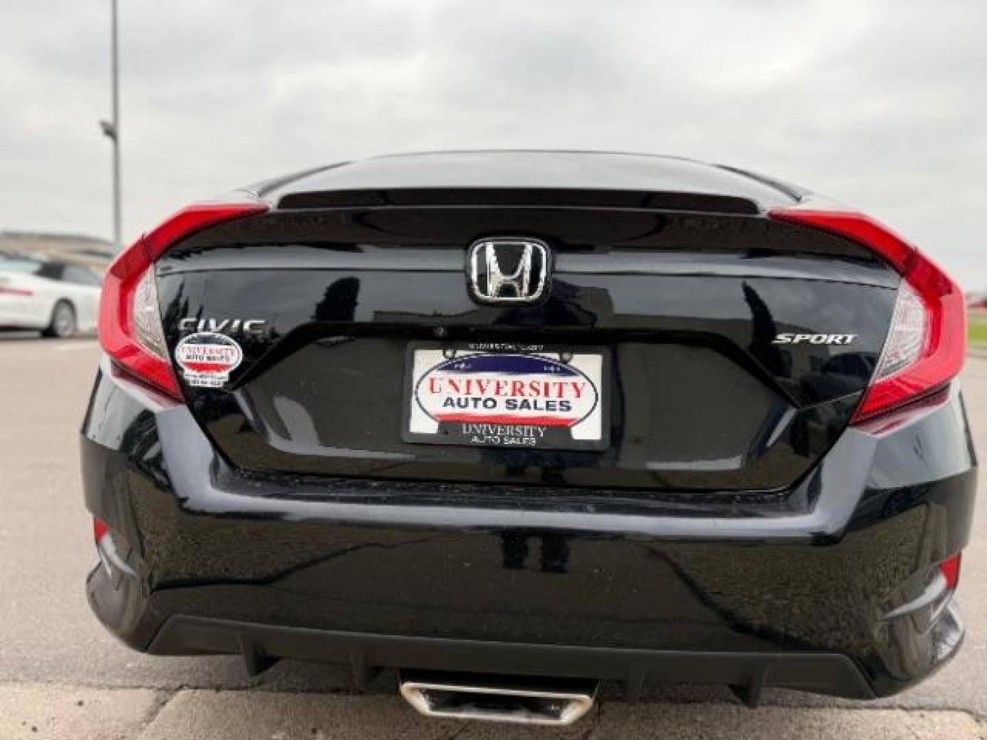 2019 Crystal Black Pearl Honda Civic Sport CVT (19XFC2F83KE) with an 2.0L L4 DOHC 16V engine, Continuously Variabl transmission, located at 3301 W Hwy 13, Burnsville, MN, 55337, (952) 460-3200, 44.775333, -93.320808 - Photo#2