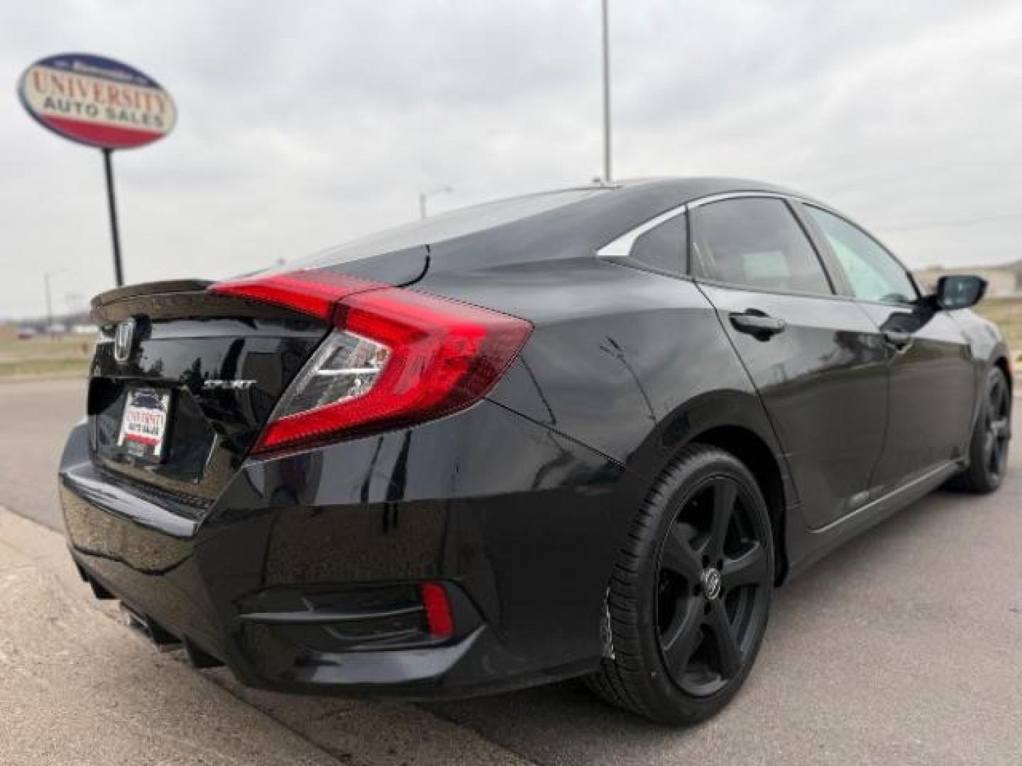 2019 Crystal Black Pearl Honda Civic Sport CVT (19XFC2F83KE) with an 2.0L L4 DOHC 16V engine, Continuously Variabl transmission, located at 3301 W Hwy 13, Burnsville, MN, 55337, (952) 460-3200, 44.775333, -93.320808 - Photo#3