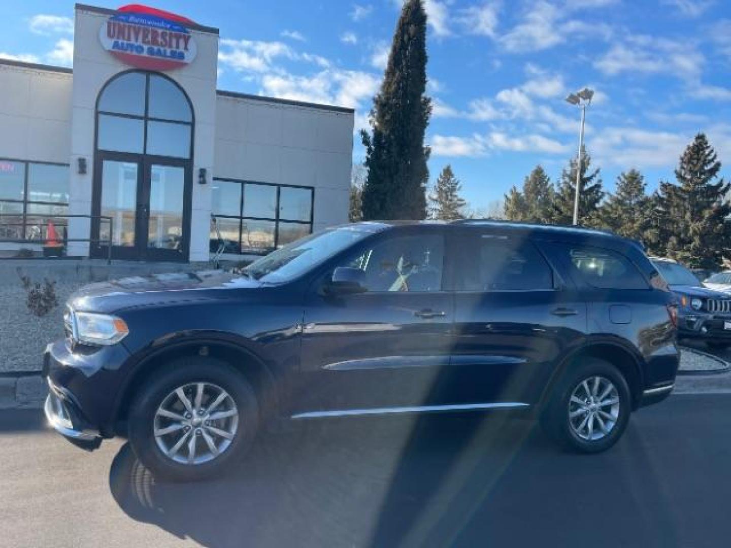 2017 True Blue Pearl Coat Dodge Durango SXT AWD (1C4RDJAG8HC) with an 3.6L V6 DOHC 24V engine, 8-Speed Automatic transmission, located at 3301 W Hwy 13, Burnsville, MN, 55337, (952) 460-3200, 44.775333, -93.320808 - Photo#2