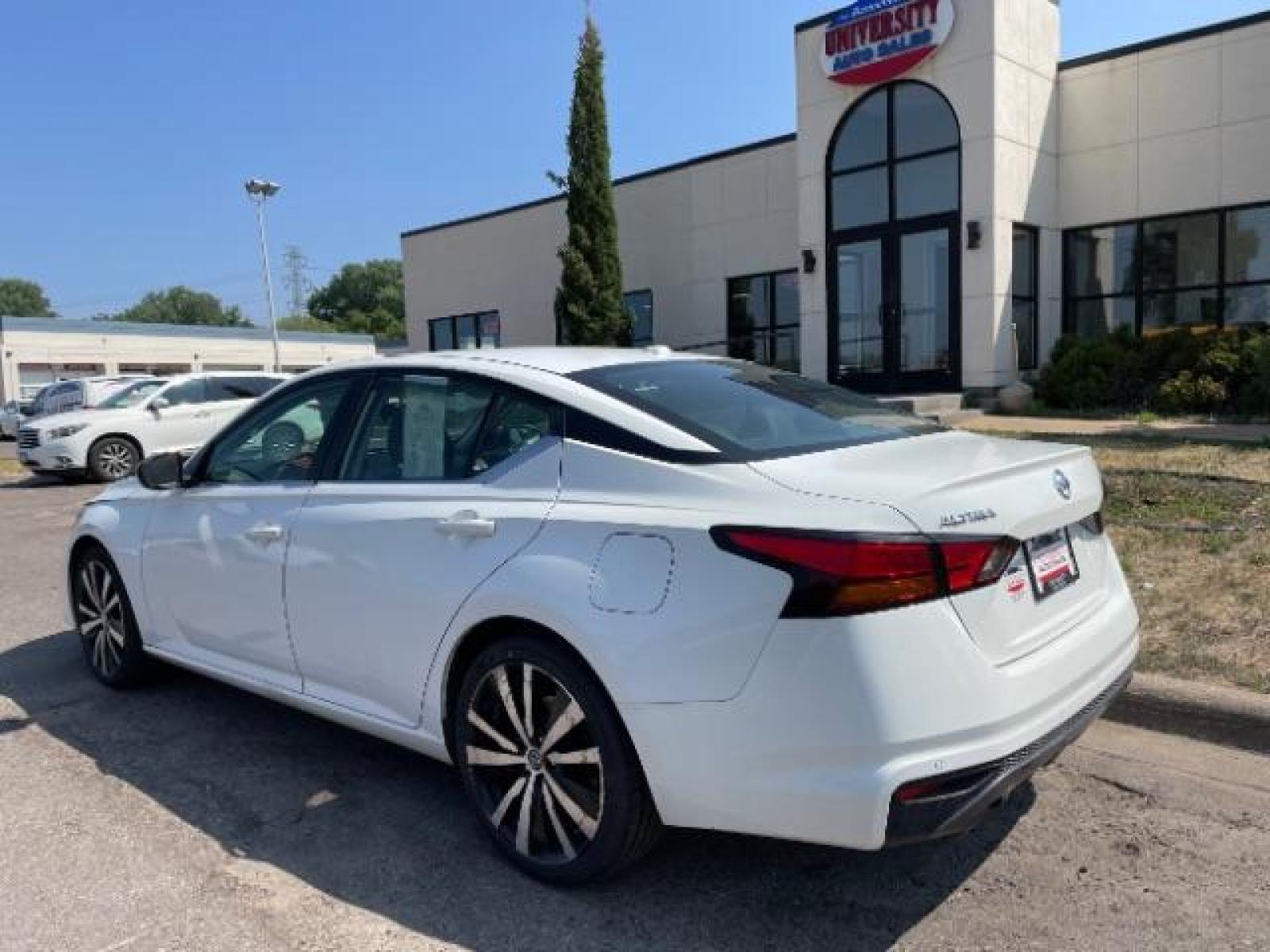 2021 Glacier White Nissan Altima 2.5 SR (1N4BL4CV9MN) with an 2.5L L4 DOHC 16V engine, Continuously Variable Transmission transmission, located at 3301 W Hwy 13, Burnsville, MN, 55337, (952) 460-3200, 44.775333, -93.320808 - Photo #2