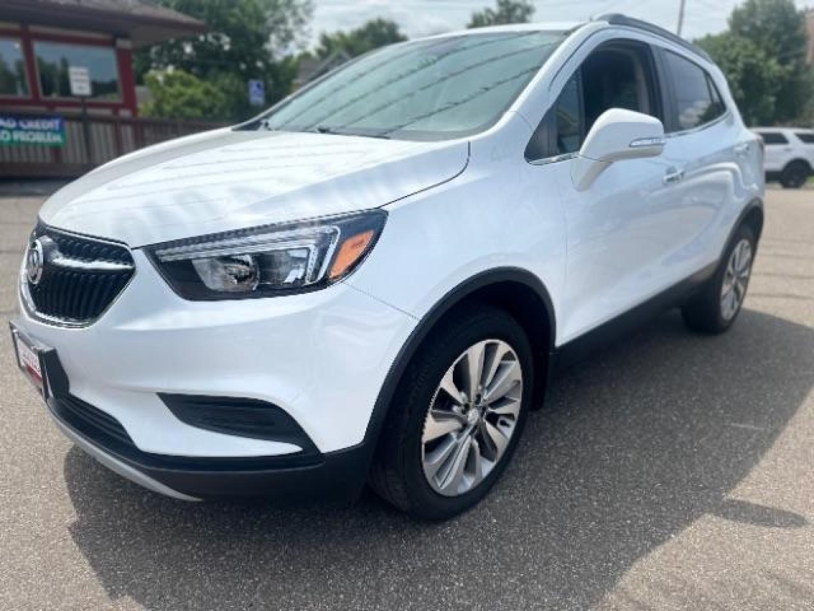 2019 WHITE Buick Encore Preferred AWD (KL4CJESB2KB) with an 1.4L L4 DOHC 16V TURBO engine, 6-Speed Automatic transmission, located at 745 S Robert St, St. Paul, MN, 55107, (651) 222-2991, 44.923389, -93.081215 - Photo #1