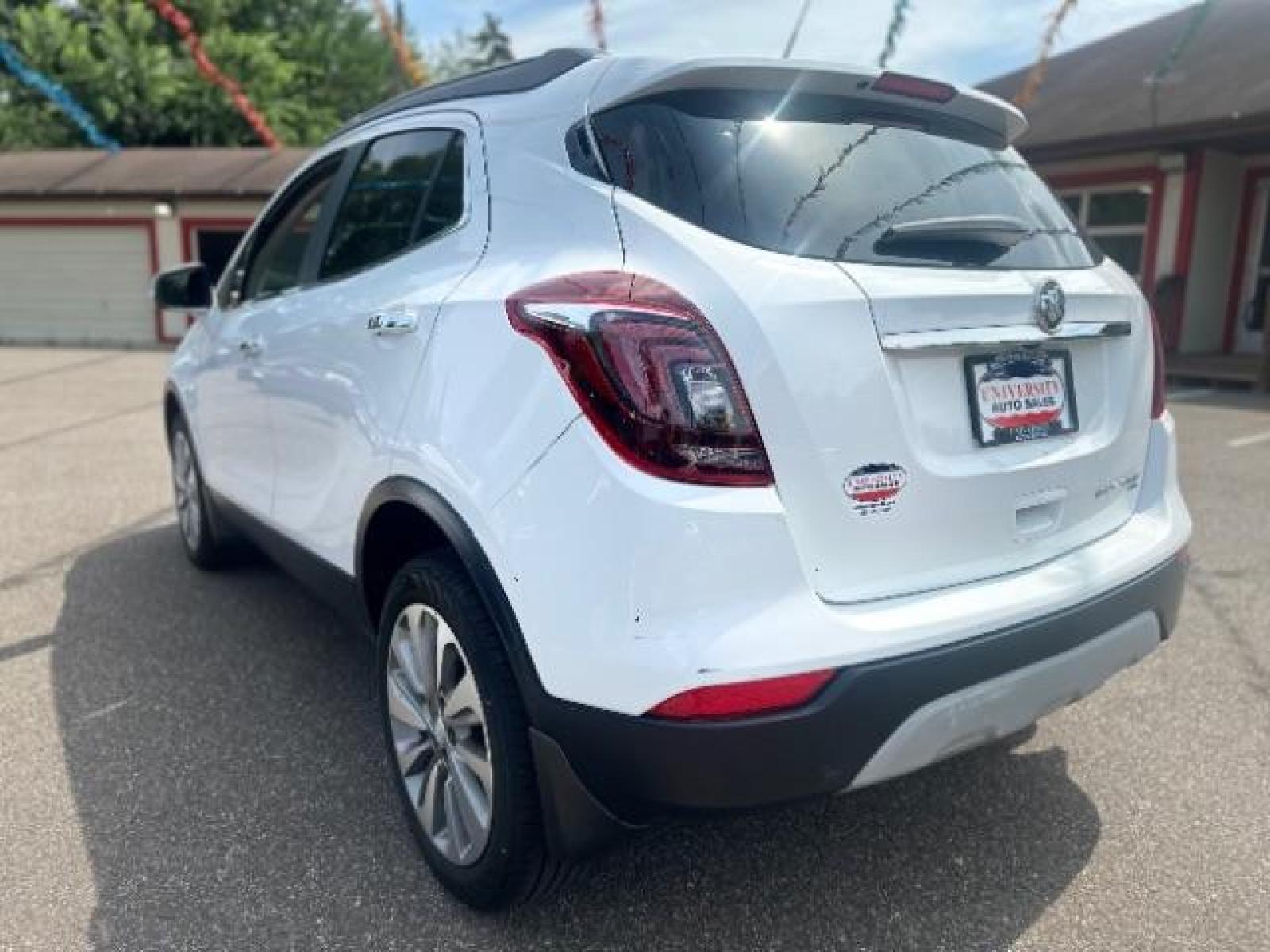 2019 WHITE Buick Encore Preferred AWD (KL4CJESB2KB) with an 1.4L L4 DOHC 16V TURBO engine, 6-Speed Automatic transmission, located at 745 S Robert St, St. Paul, MN, 55107, (651) 222-2991, 44.923389, -93.081215 - Photo #2