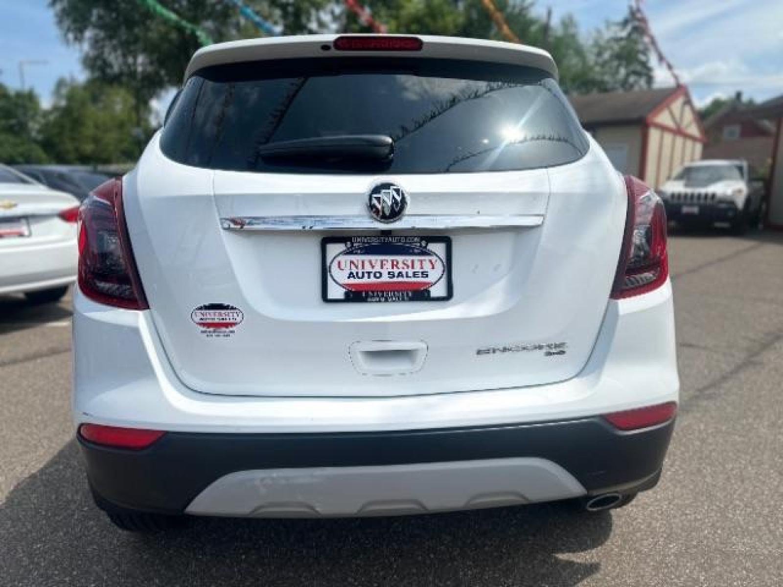 2019 WHITE Buick Encore Preferred AWD (KL4CJESB2KB) with an 1.4L L4 DOHC 16V TURBO engine, 6-Speed Automatic transmission, located at 745 S Robert St, St. Paul, MN, 55107, (651) 222-2991, 44.923389, -93.081215 - Photo #3