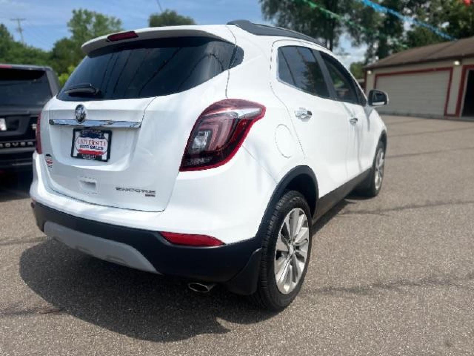 2019 WHITE Buick Encore Preferred AWD (KL4CJESB2KB) with an 1.4L L4 DOHC 16V TURBO engine, 6-Speed Automatic transmission, located at 745 S Robert St, St. Paul, MN, 55107, (651) 222-2991, 44.923389, -93.081215 - Photo #4