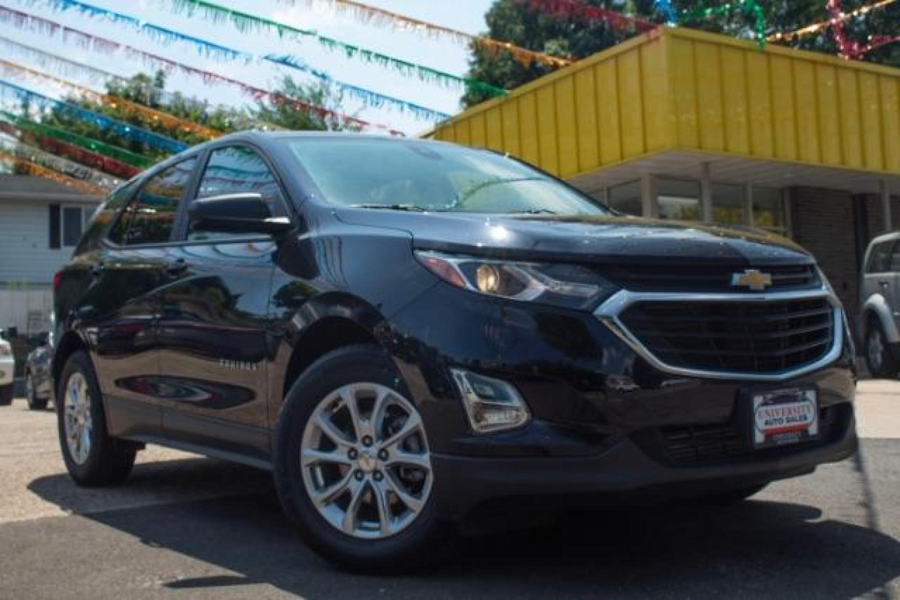 2020 BLUE Chevrolet Equinox LS 2WD (2GNAXHEV6L6) with an 1.5L L4 DIR DOHC 16V TURBO engine, 6-Speed Automatic transmission, located at 745 S Robert St, St. Paul, MN, 55107, (651) 222-2991, 44.923389, -93.081215 - Photo #0