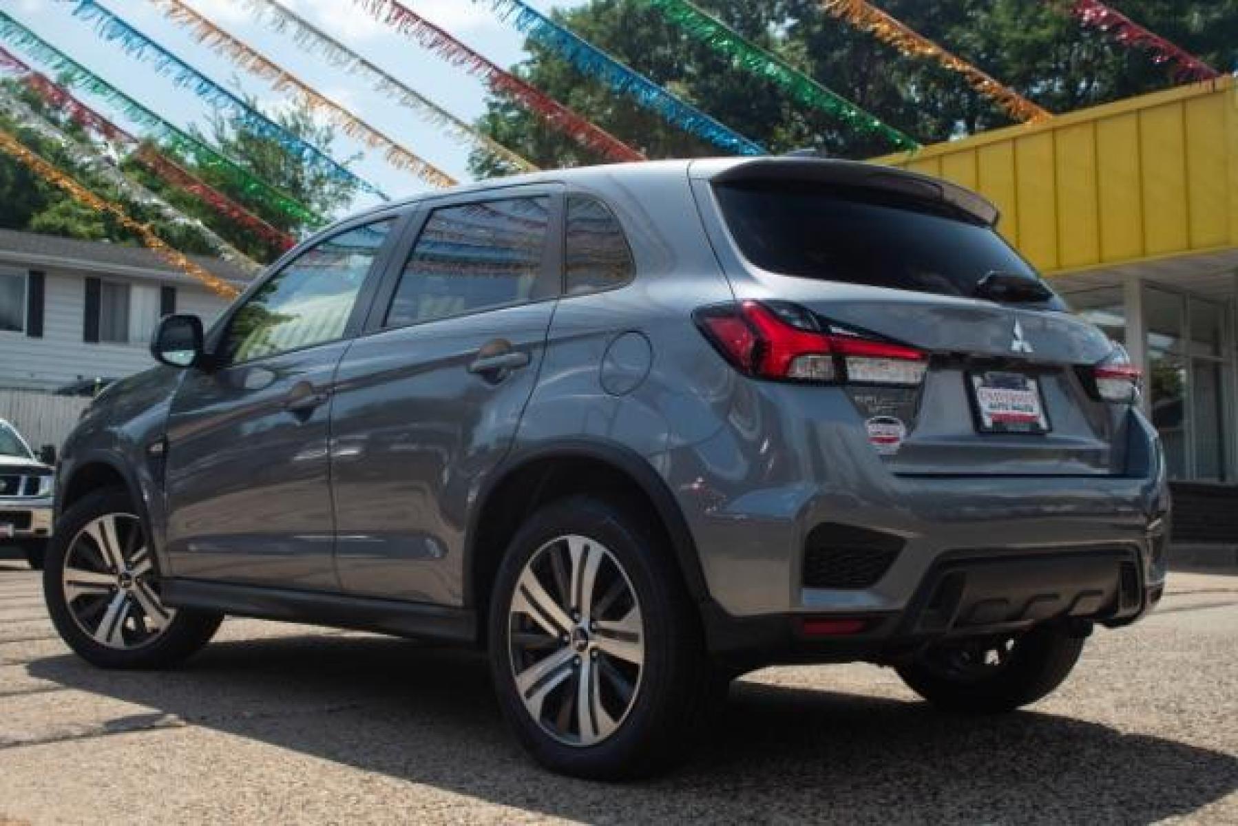 2022 Mercury Gray Metallic Mitsubishi Outlander Sport 2.0 ES CVT (JA4APUAU1NU) with an 2.0L L4 DOHC 16V engine, Continuously Variable Transmission transmission, located at 3301 W Hwy 13, Burnsville, MN, 55337, (952) 460-3200, 44.775333, -93.320808 - Photo #1