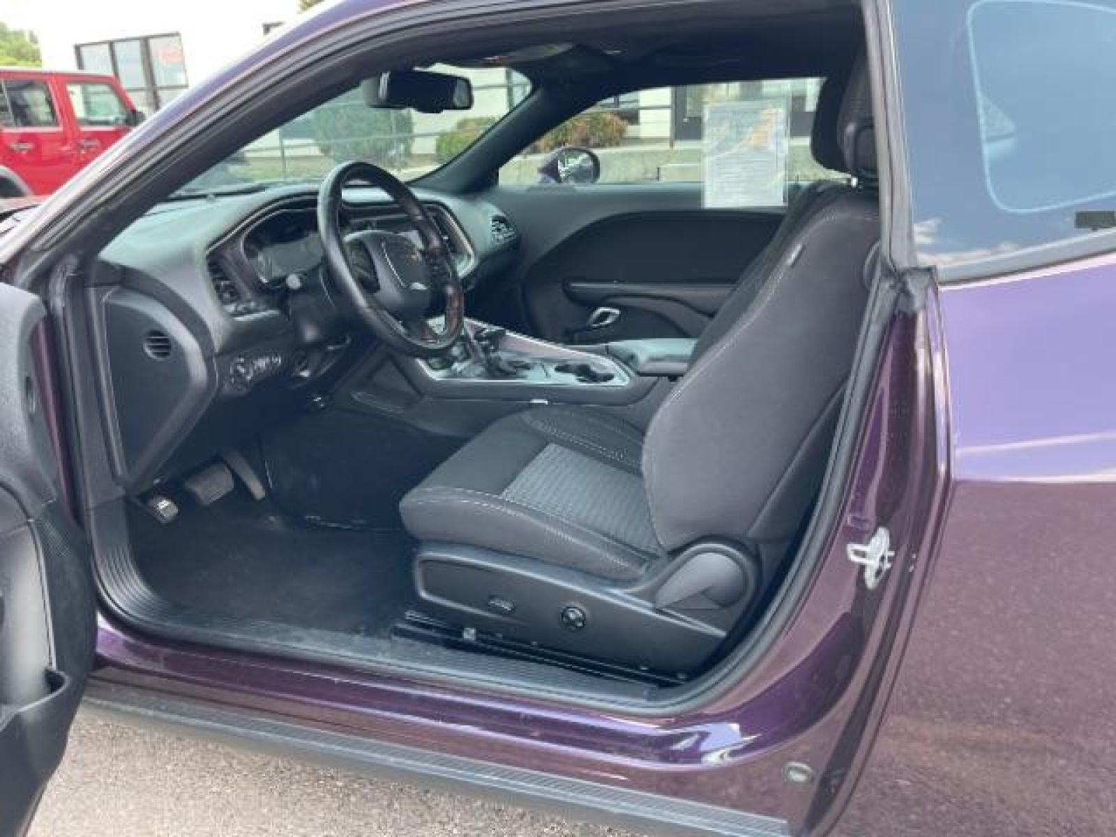 2020 PURPLE Dodge Challenger SXT (2C3CDZAG5LH) with an 3.6L V6 DOHC 24V engine, 8-Speed Automatic transmission, located at 745 S Robert St, St. Paul, MN, 55107, (651) 222-2991, 44.923389, -93.081215 - Photo #12