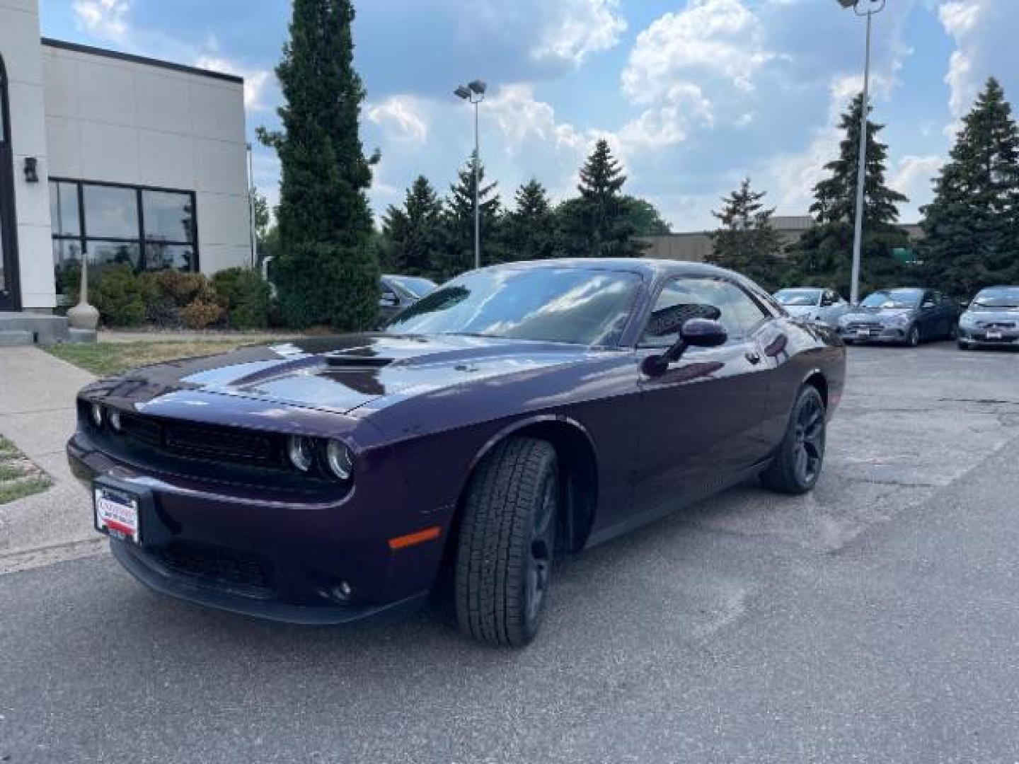 2020 PURPLE Dodge Challenger SXT (2C3CDZAG5LH) with an 3.6L V6 DOHC 24V engine, 8-Speed Automatic transmission, located at 3301 W Hwy 13, Burnsville, MN, 55337, (952) 460-3200, 44.775333, -93.320808 - Photo#1