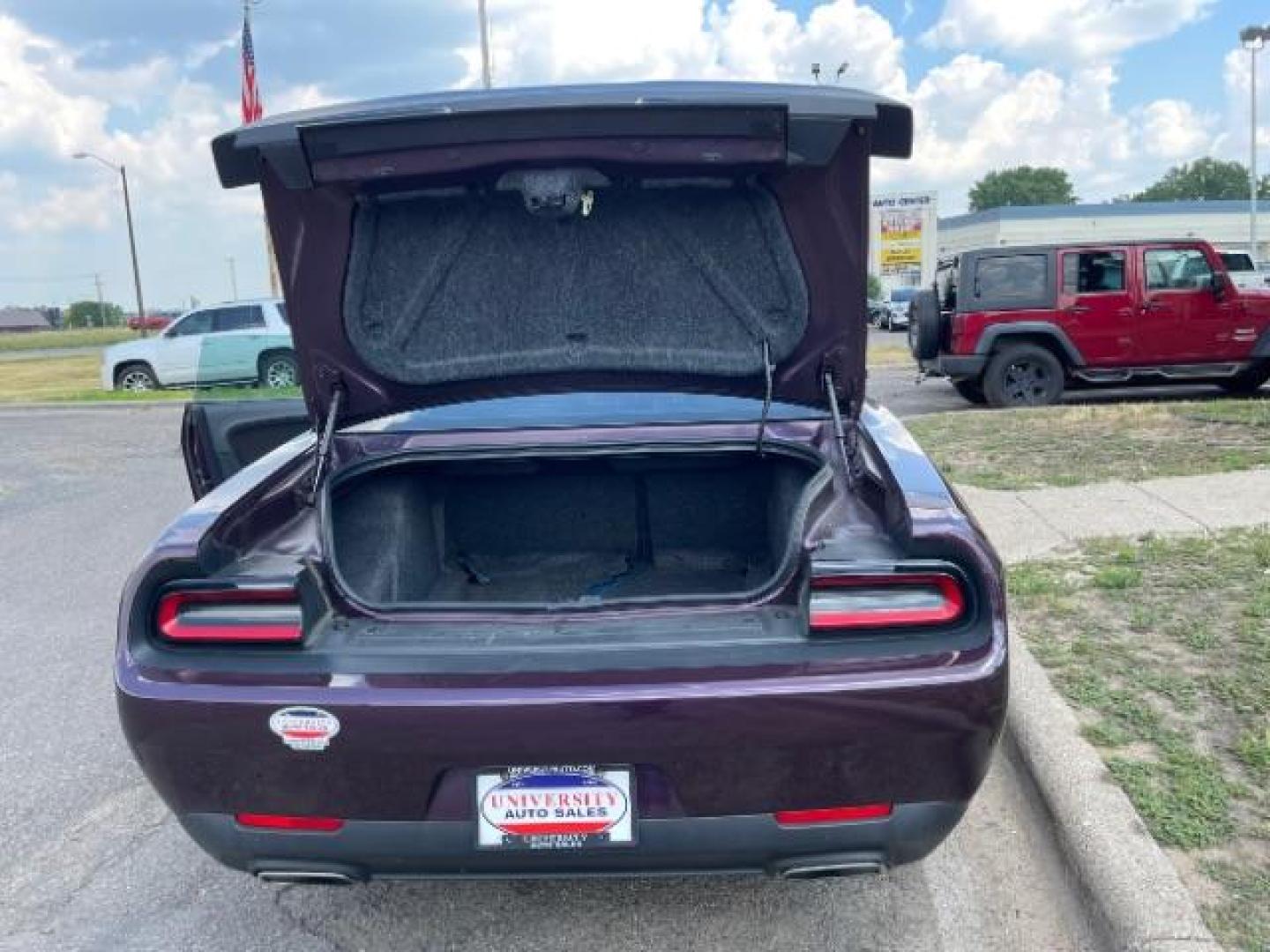 2020 PURPLE Dodge Challenger SXT (2C3CDZAG5LH) with an 3.6L V6 DOHC 24V engine, 8-Speed Automatic transmission, located at 3301 W Hwy 13, Burnsville, MN, 55337, (952) 460-3200, 44.775333, -93.320808 - Photo#8