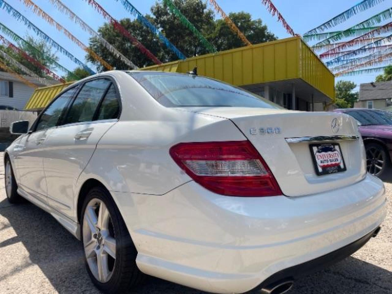 2011 Arctic White Mercedes-Benz C-Class C300 4MATIC Luxury Sedan (WDDGF8BB0BR) with an 3.0L V6 DOHC 24V engine, 7-Speed Automatic transmission, located at 3301 W Hwy 13, Burnsville, MN, 55337, (952) 460-3200, 44.775333, -93.320808 - Photo #2