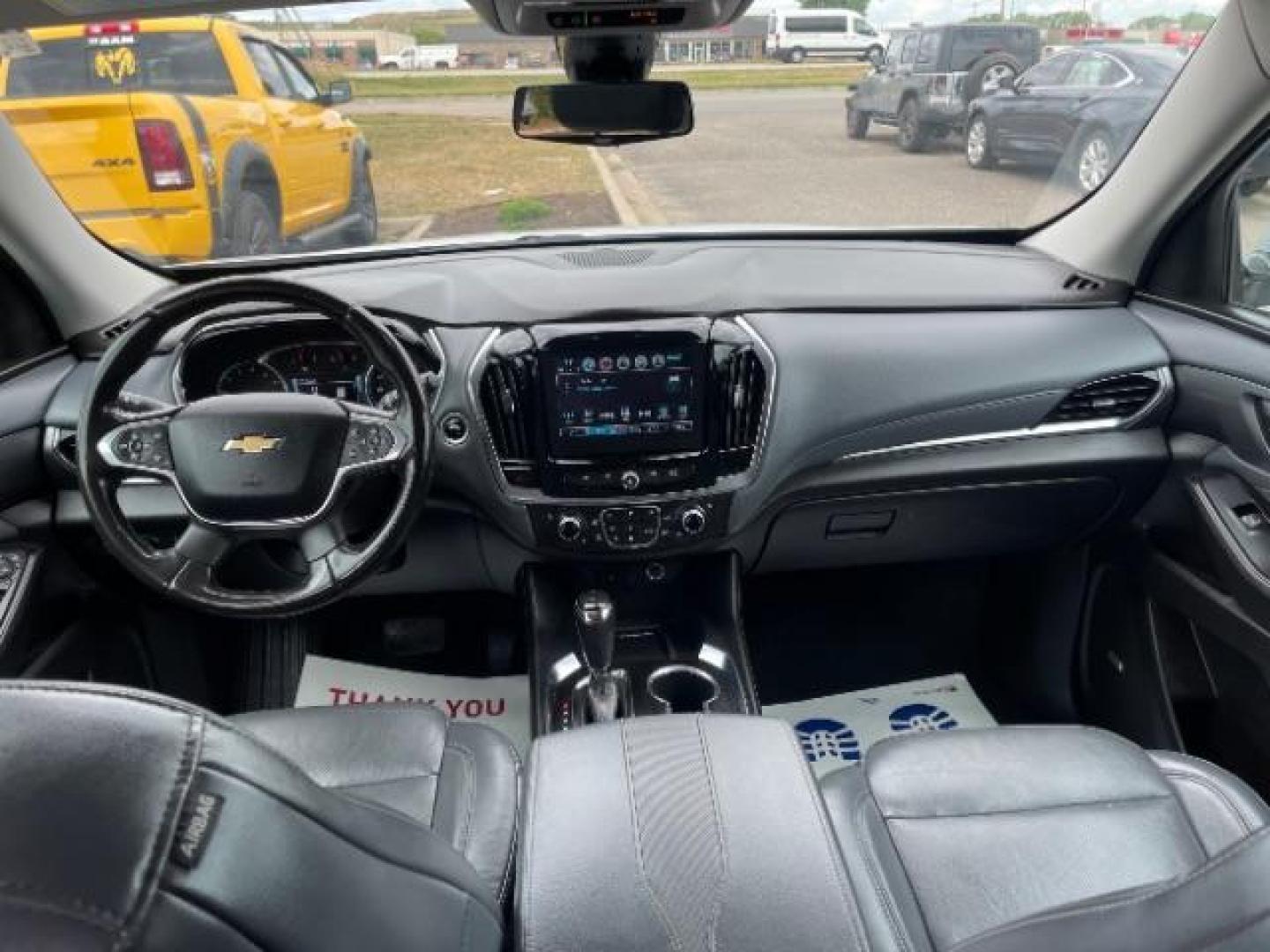 2018 GRAY Chevrolet Traverse Premier AWD (1GNEVJKW2JJ) with an 3.6L V6 DOHC 24V engine, 9-Speed Automatic transmission, located at 745 S Robert St, St. Paul, MN, 55107, (651) 222-2991, 44.923389, -93.081215 - Photo#13