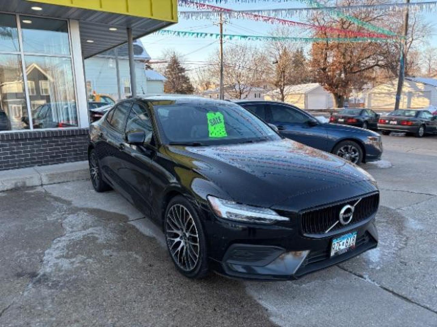 2020 Black Stone Volvo S60 T5 Momentum (7JR102FK9LG) with an 2.0L L4 DOHC 16V engine, 8-Speed Automatic transmission, located at 745 S Robert St, St. Paul, MN, 55107, (651) 222-2991, 44.923389, -93.081215 - Photo#0