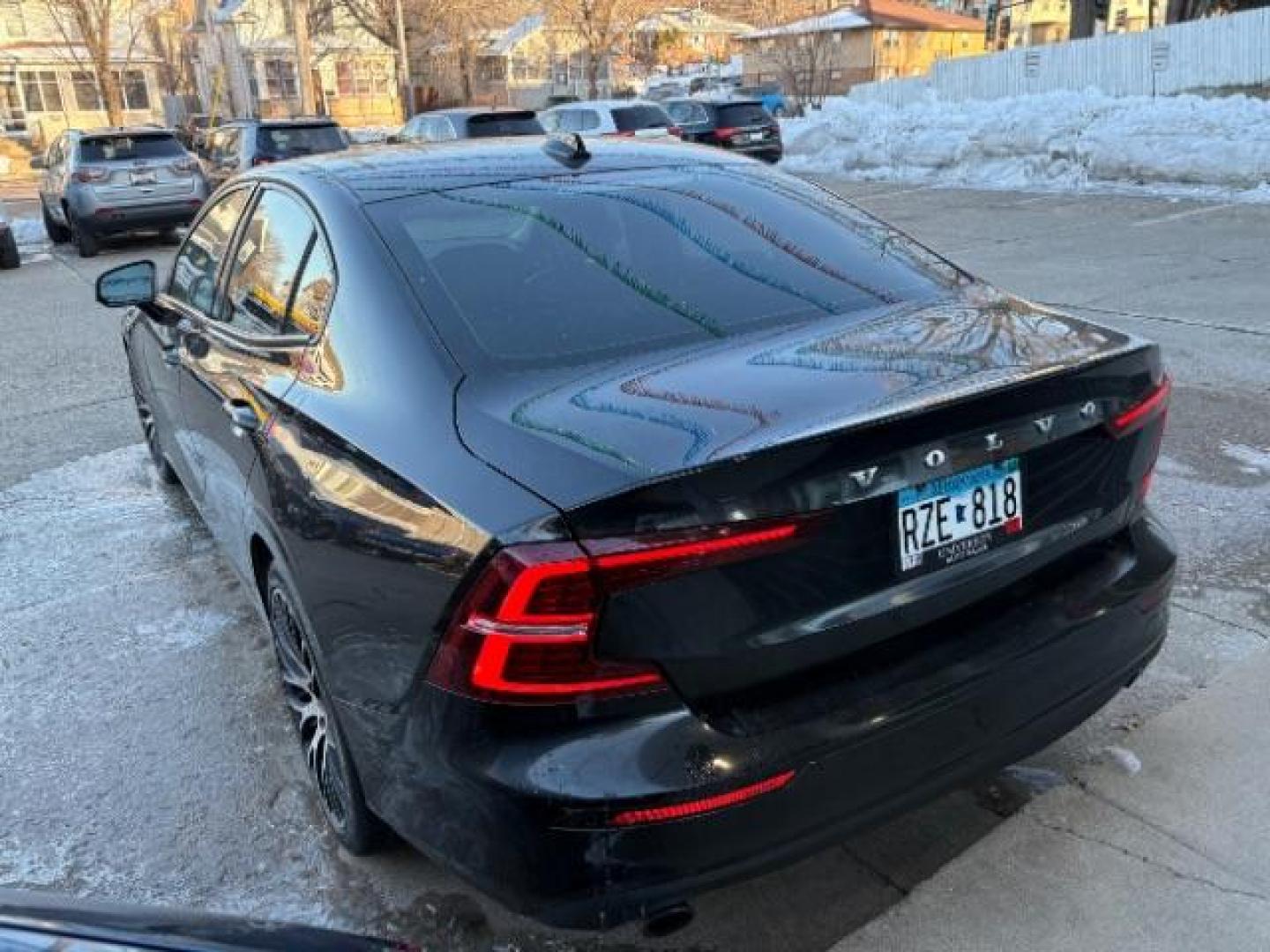 2020 Black Stone Volvo S60 T5 Momentum (7JR102FK9LG) with an 2.0L L4 DOHC 16V engine, 8-Speed Automatic transmission, located at 745 S Robert St, St. Paul, MN, 55107, (651) 222-2991, 44.923389, -93.081215 - Photo#2