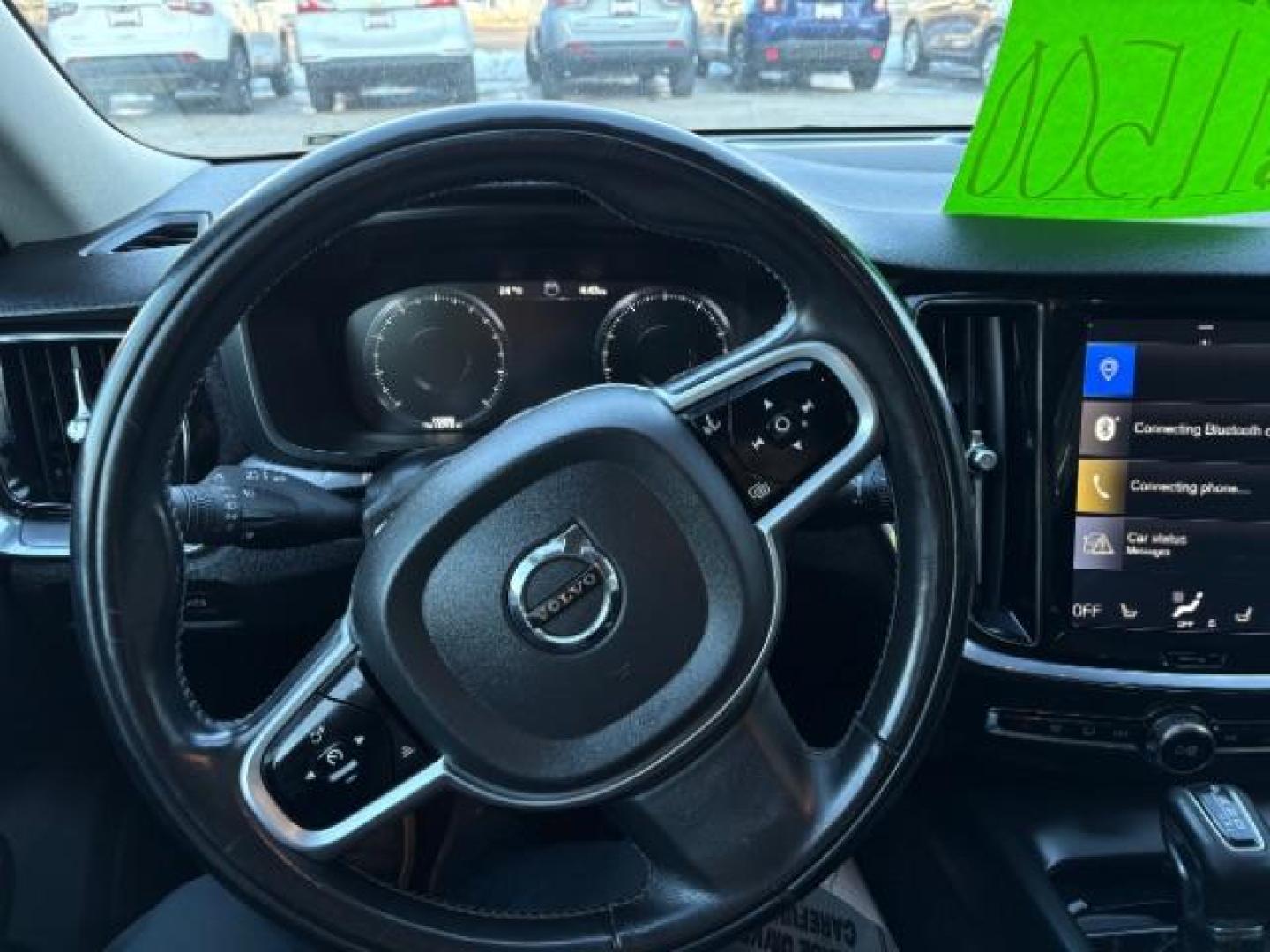 2020 Black Stone Volvo S60 T5 Momentum (7JR102FK9LG) with an 2.0L L4 DOHC 16V engine, 8-Speed Automatic transmission, located at 745 S Robert St, St. Paul, MN, 55107, (651) 222-2991, 44.923389, -93.081215 - Photo#7