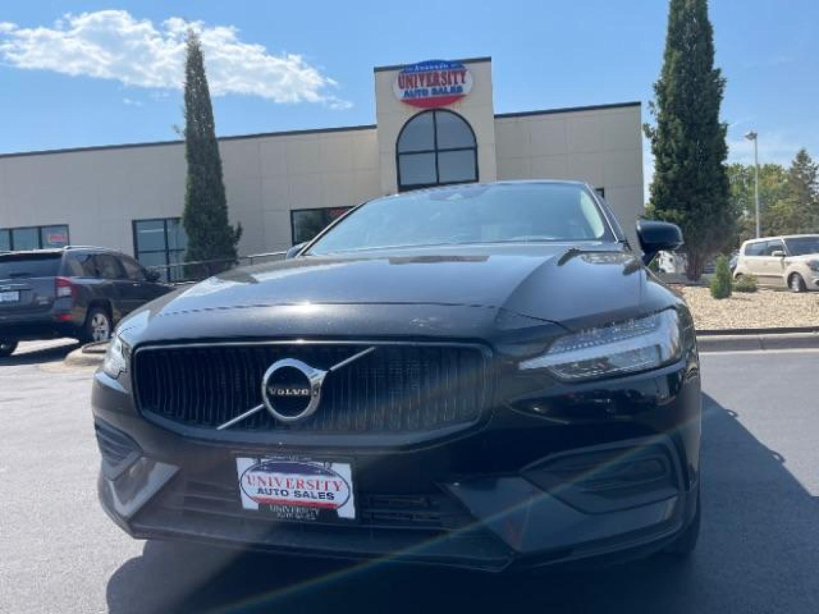 2020 Black Stone Volvo S60 T5 Momentum (7JR102FK9LG) with an 2.0L L4 DOHC 16V engine, 8-Speed Automatic transmission, located at 745 S Robert St, St. Paul, MN, 55107, (651) 222-2991, 44.923389, -93.081215 - Photo #0