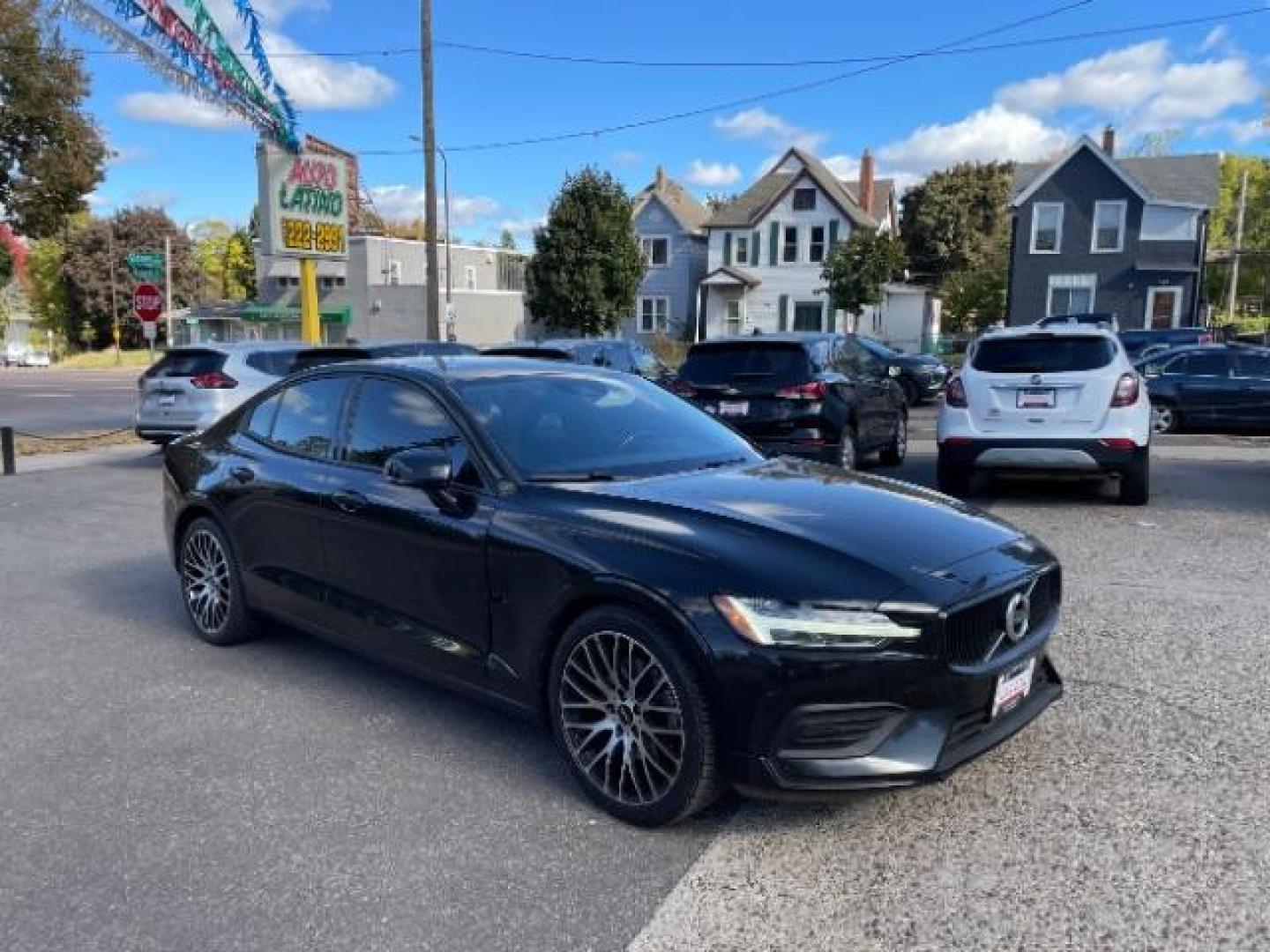 2020 Black Stone Volvo S60 T5 Momentum (7JR102FK9LG) with an 2.0L L4 DOHC 16V engine, 8-Speed Automatic transmission, located at 3301 W Hwy 13, Burnsville, MN, 55337, (952) 460-3200, 44.775333, -93.320808 - Photo#3