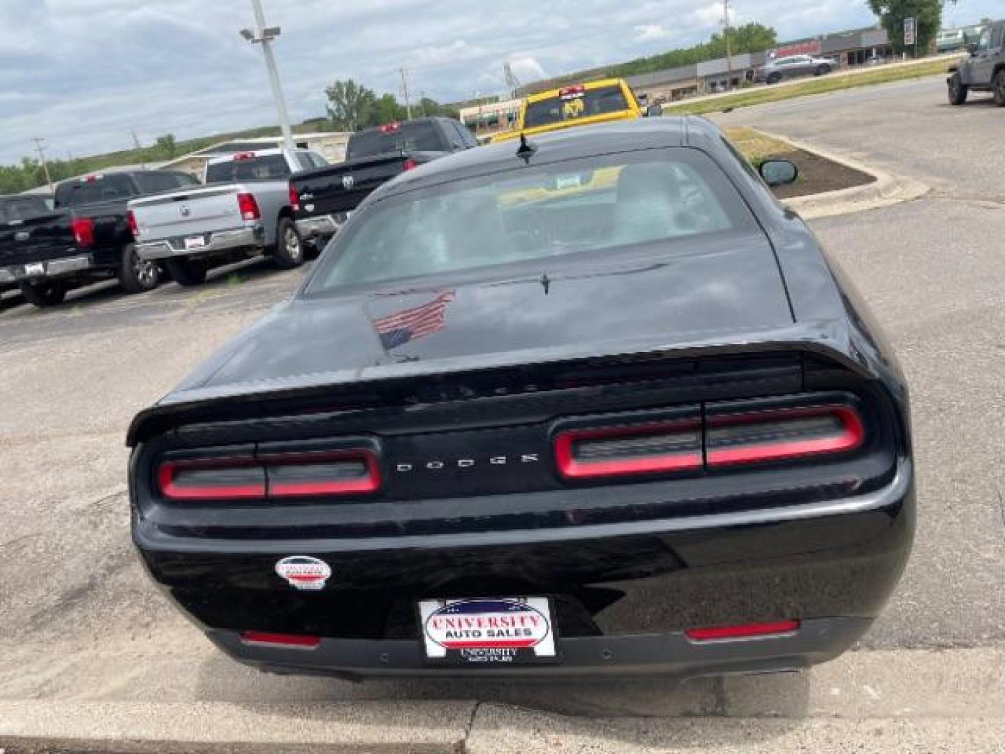 2017 Pitch Black Clear Coat Dodge Challenger R/T Plus (2C3CDZBT1HH) with an 5.7L V8 OHV 16V engine, 5-Speed Automatic transmission, located at 745 S Robert St, St. Paul, MN, 55107, (651) 222-2991, 44.923389, -93.081215 - Photo#4