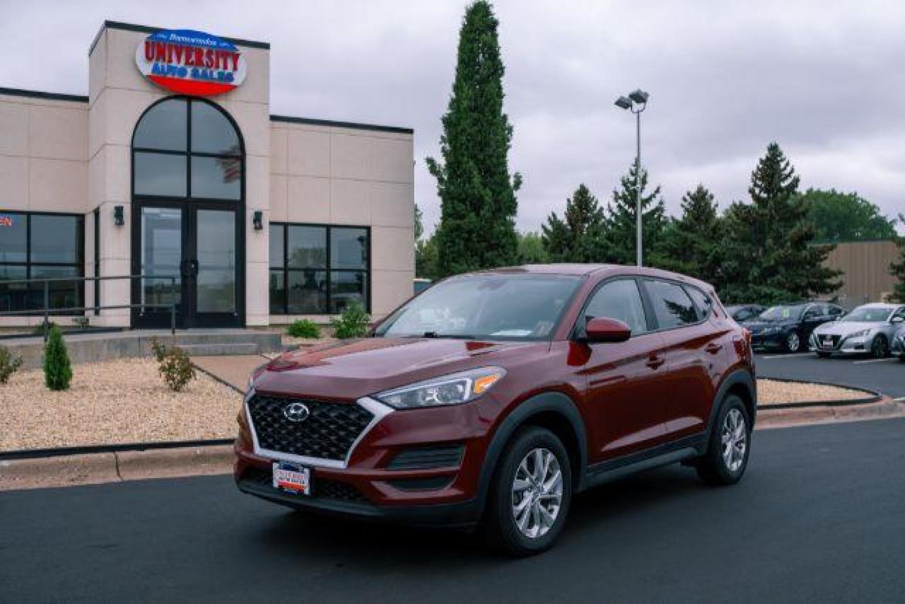 2020 Gemstone Red Hyundai Tucson SE AWD (KM8J2CA47LU) with an 2.0L L4 DOHC 16V engine, 6-Speed Automatic transmission, located at 3301 W Hwy 13, Burnsville, MN, 55337, (952) 460-3200, 44.775333, -93.320808 - Photo #5