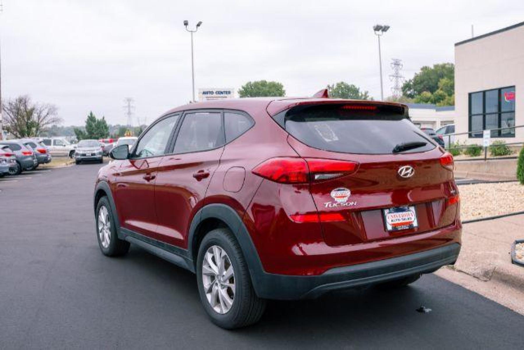 2020 Gemstone Red Hyundai Tucson SE AWD (KM8J2CA47LU) with an 2.0L L4 DOHC 16V engine, 6-Speed Automatic transmission, located at 3301 W Hwy 13, Burnsville, MN, 55337, (952) 460-3200, 44.775333, -93.320808 - Photo #10