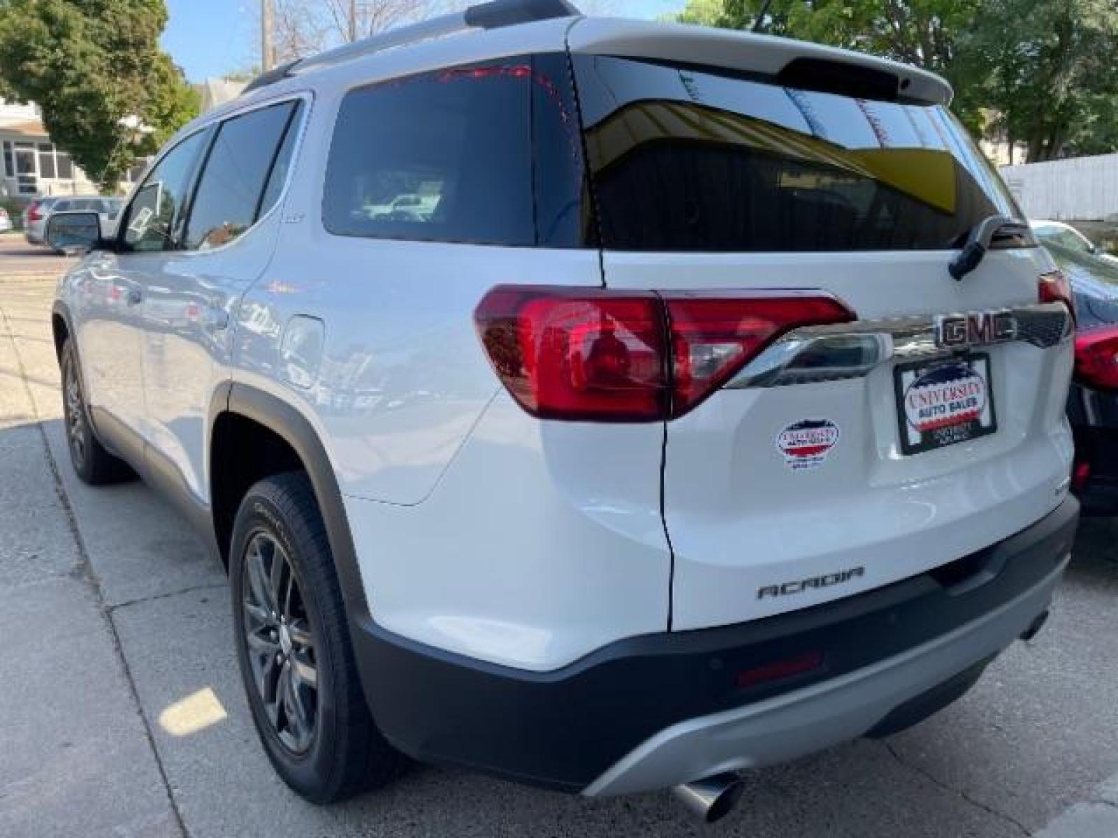2018 Summit White GMC Acadia SLT-1 AWD (1GKKNULS4JZ) with an 3.6L V6 DOHC 24V engine, 6-Speed Automatic transmission, located at 745 S Robert St, St. Paul, MN, 55107, (651) 222-2991, 44.923389, -93.081215 - Photo #2