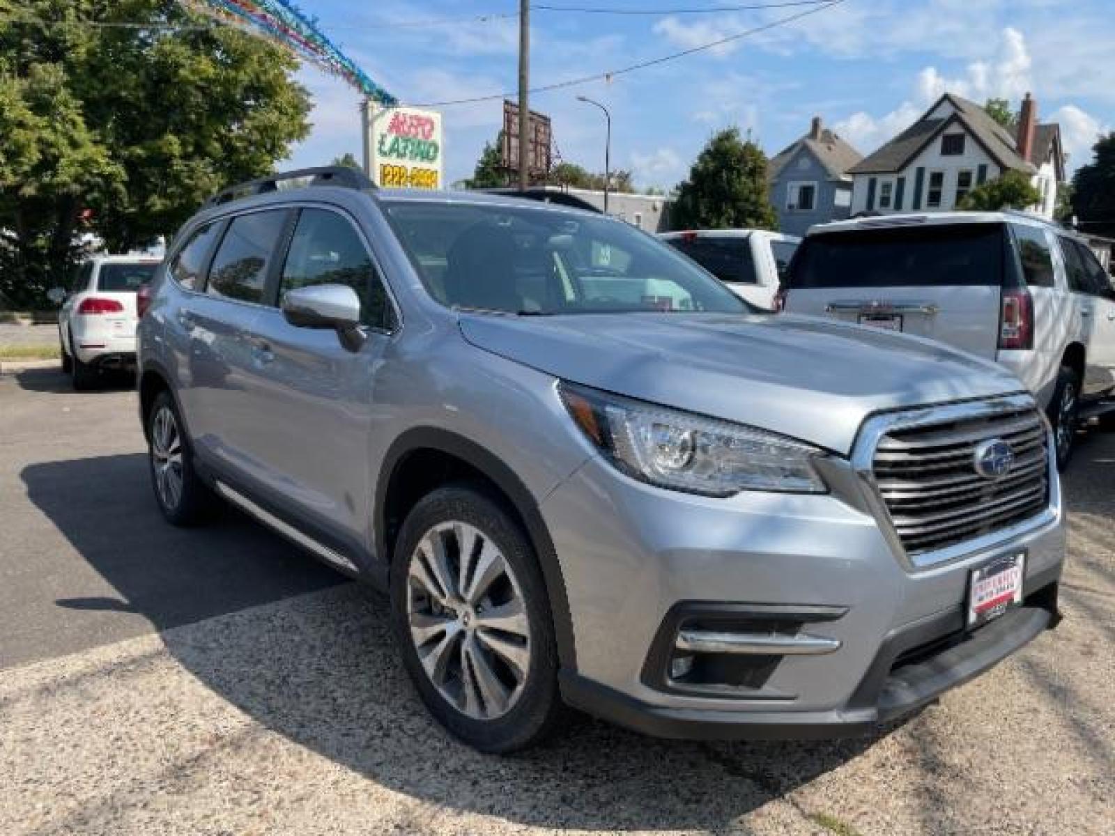 2020 Ice Silver Metallic Subaru Ascent Limited w/7-Passenger (4S4WMAMD6L3) with an 2.4L L4 DOHC 16V engine, Continuously Variable Transmission transmission, located at 3301 W Hwy 13, Burnsville, MN, 55337, (952) 460-3200, 44.775333, -93.320808 - Photo #1