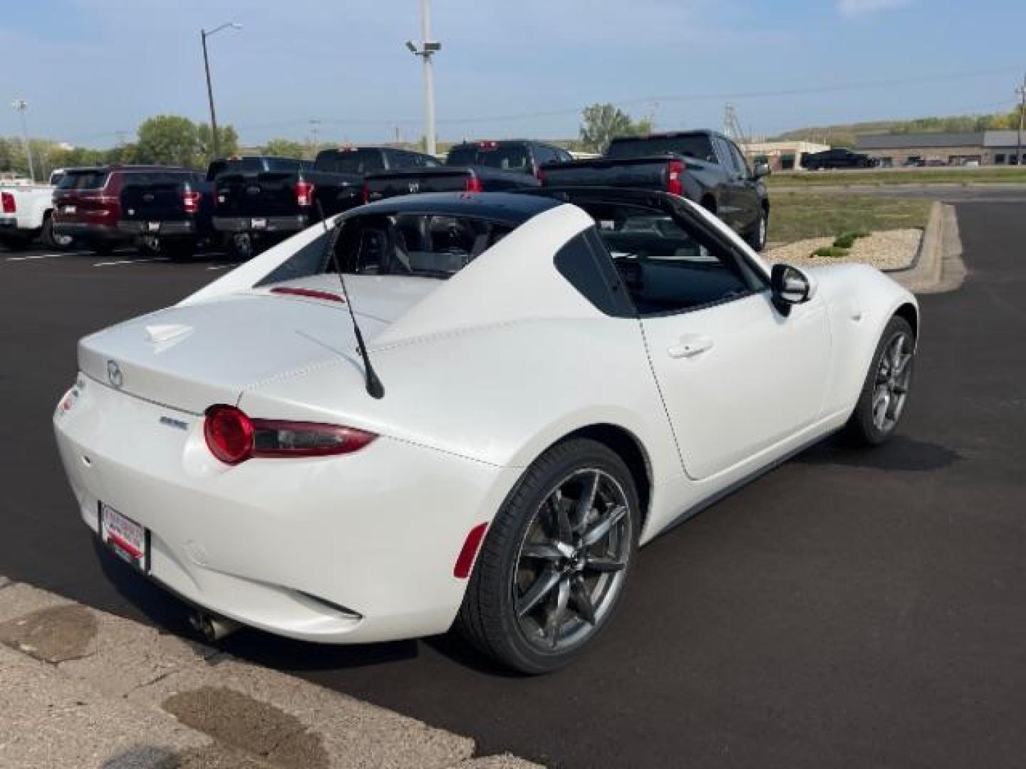 2021 Snowflake White Pearl Mica Mazda MX-5 Miata RF Grand Touring 6MT (JM1NDAM77M0) with an 2.0L L4 DOHC 16V engine, 6-speed automatic transmission, located at 745 S Robert St, St. Paul, MN, 55107, (651) 222-2991, 44.923389, -93.081215 - Photo#5