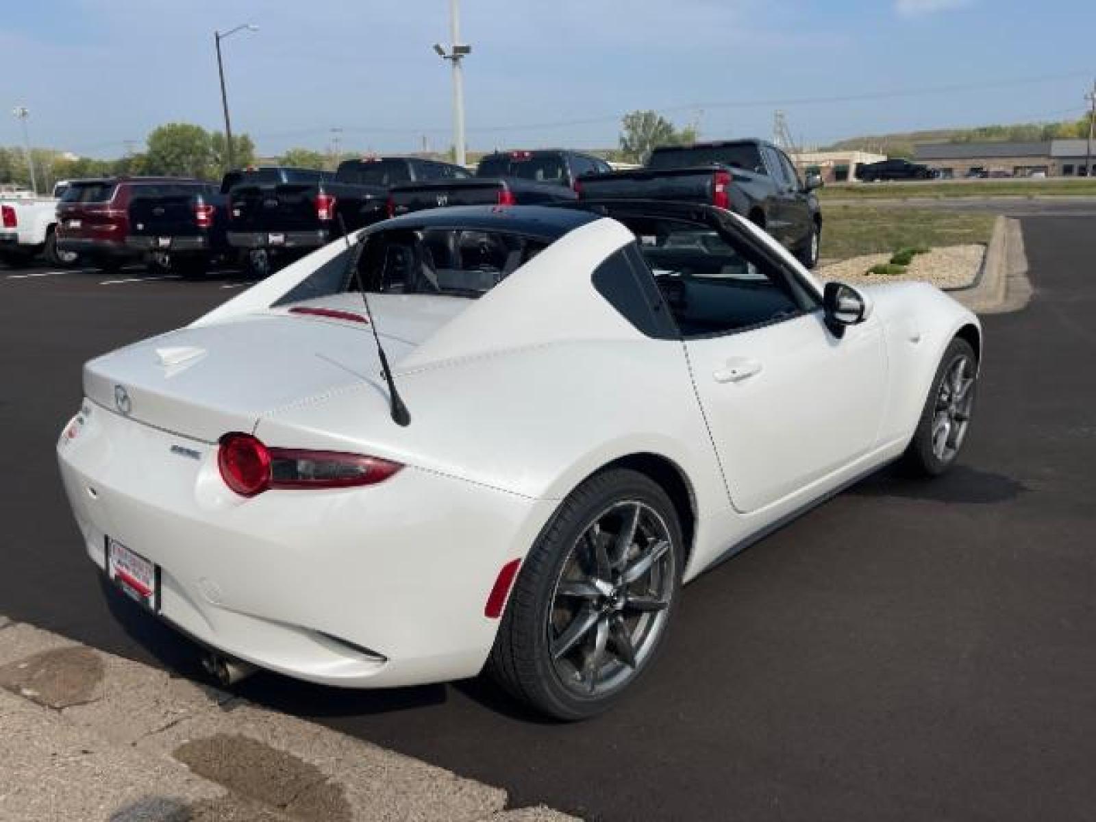 2021 Snowflake White Pearl Mica Mazda MX-5 Miata RF Grand Touring 6MT (JM1NDAM77M0) with an 2.0L L4 DOHC 16V engine, 6-Speed Manual transmission, located at 3301 W Hwy 13, Burnsville, MN, 55337, (952) 460-3200, 44.775333, -93.320808 - Photo #5