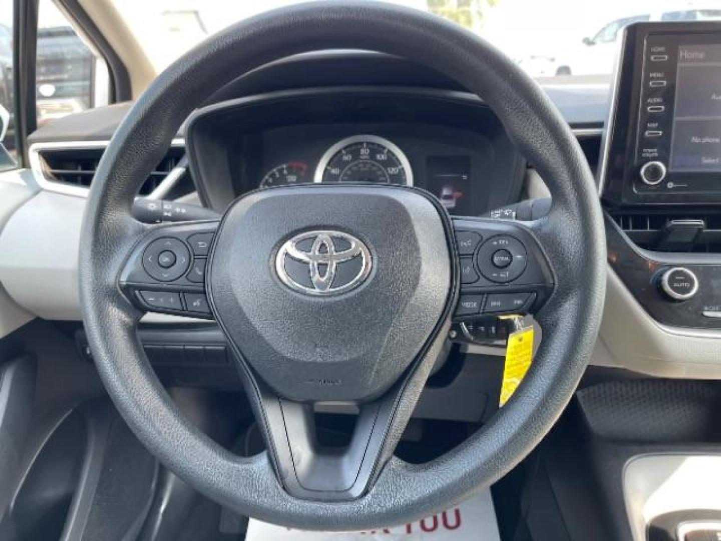 2021 WHITE Toyota Corolla LE (5YFEPMAE3MP) with an 1.8L L4 DOHC 16V engine, Continuously Variable Transmission transmission, located at 3301 W Hwy 13, Burnsville, MN, 55337, (952) 460-3200, 44.775333, -93.320808 - Photo#9