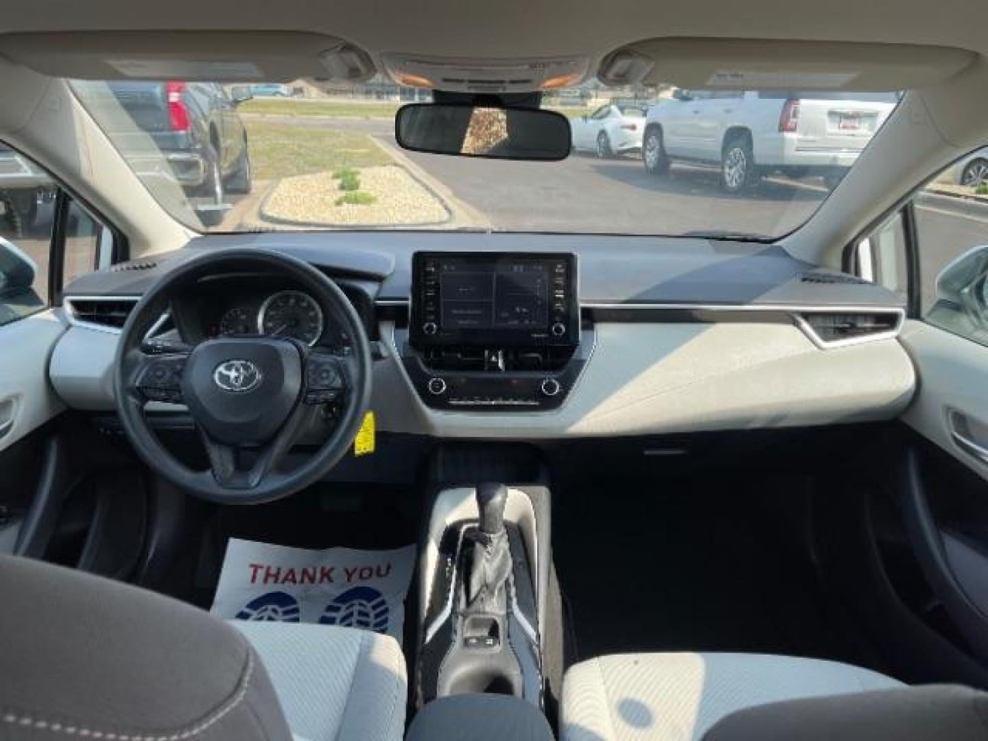 2021 WHITE Toyota Corolla LE (5YFEPMAE3MP) with an 1.8L L4 DOHC 16V engine, Continuously Variable Transmission transmission, located at 3301 W Hwy 13, Burnsville, MN, 55337, (952) 460-3200, 44.775333, -93.320808 - Photo#10