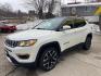 2018 WHITE Jeep Compass Limited 4WD (3C4NJDCB6JT) with an 2.4L L4 DOHC 16V engine, Continuously Variabl transmission, located at 745 S Robert St, St. Paul, MN, 55107, (651) 222-2991, 44.923389, -93.081215 - Photo#2