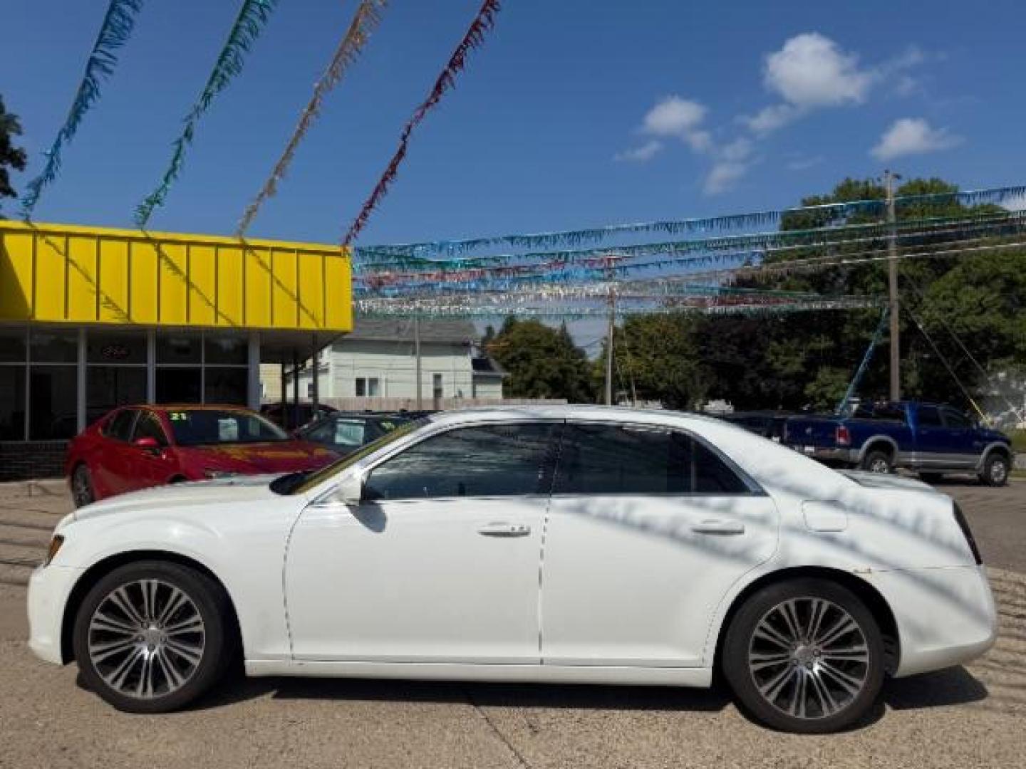 2013 Bright White Chrysler 300 S V6 RWD (2C3CCABG8DH) with an 3.6L V6 DOHC 24V engine, 8-Speed Automatic transmission, located at 745 S Robert St, St. Paul, MN, 55107, (651) 222-2991, 44.923389, -93.081215 - Photo#2