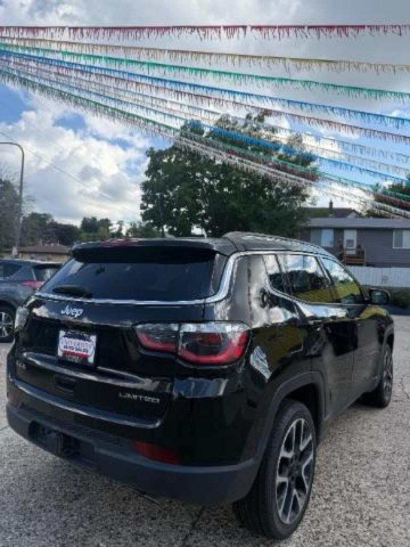 2018 Diamond Black Crysta Jeep Compass Limited 4WD (3C4NJDCB8JT) with an 2.4L L4 DOHC 16V engine, Continuously Variabl transmission, located at 745 S Robert St, St. Paul, MN, 55107, (651) 222-2991, 44.923389, -93.081215 - Photo#2