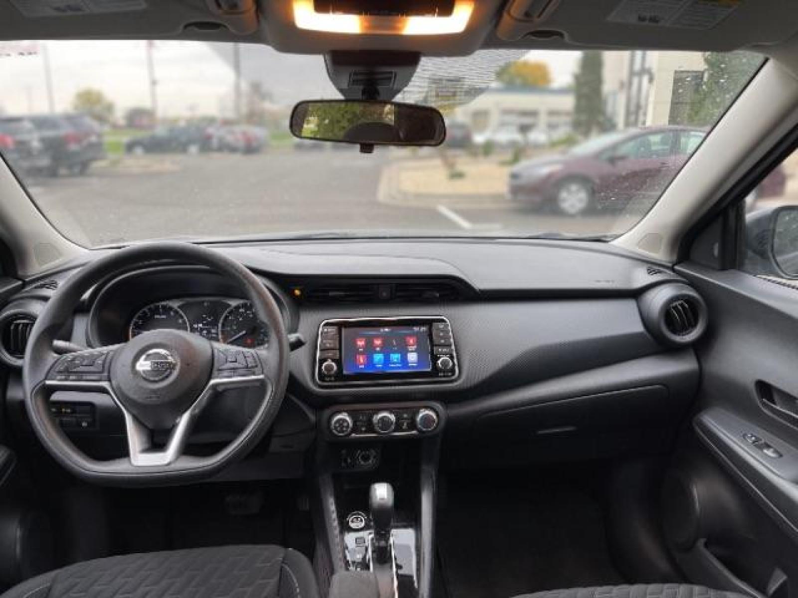 2021 Super Black Nissan Kicks S (3N1CP5BV5ML) with an 1.6L L4 engine, Continuously Variable Transmission transmission, located at 745 S Robert St, St. Paul, MN, 55107, (651) 222-2991, 44.923389, -93.081215 - Photo #19